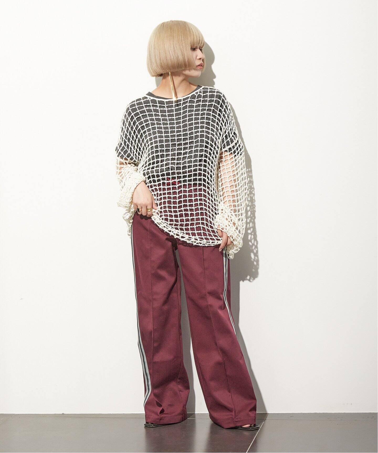 FISH NET PULLOVER：ニット（ニット／セーター）｜CITYSHOP（シティ  
