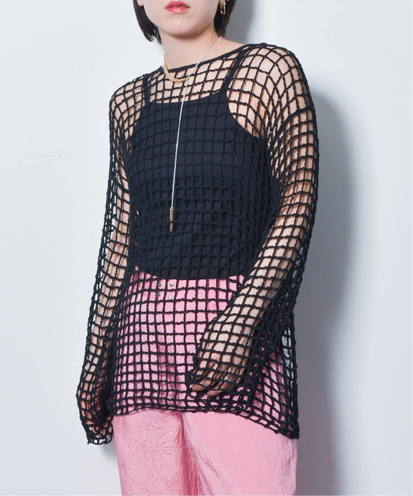 FISH NET PULLOVER：ニット（ニット／セーター）｜CITYSHOP（シティ 