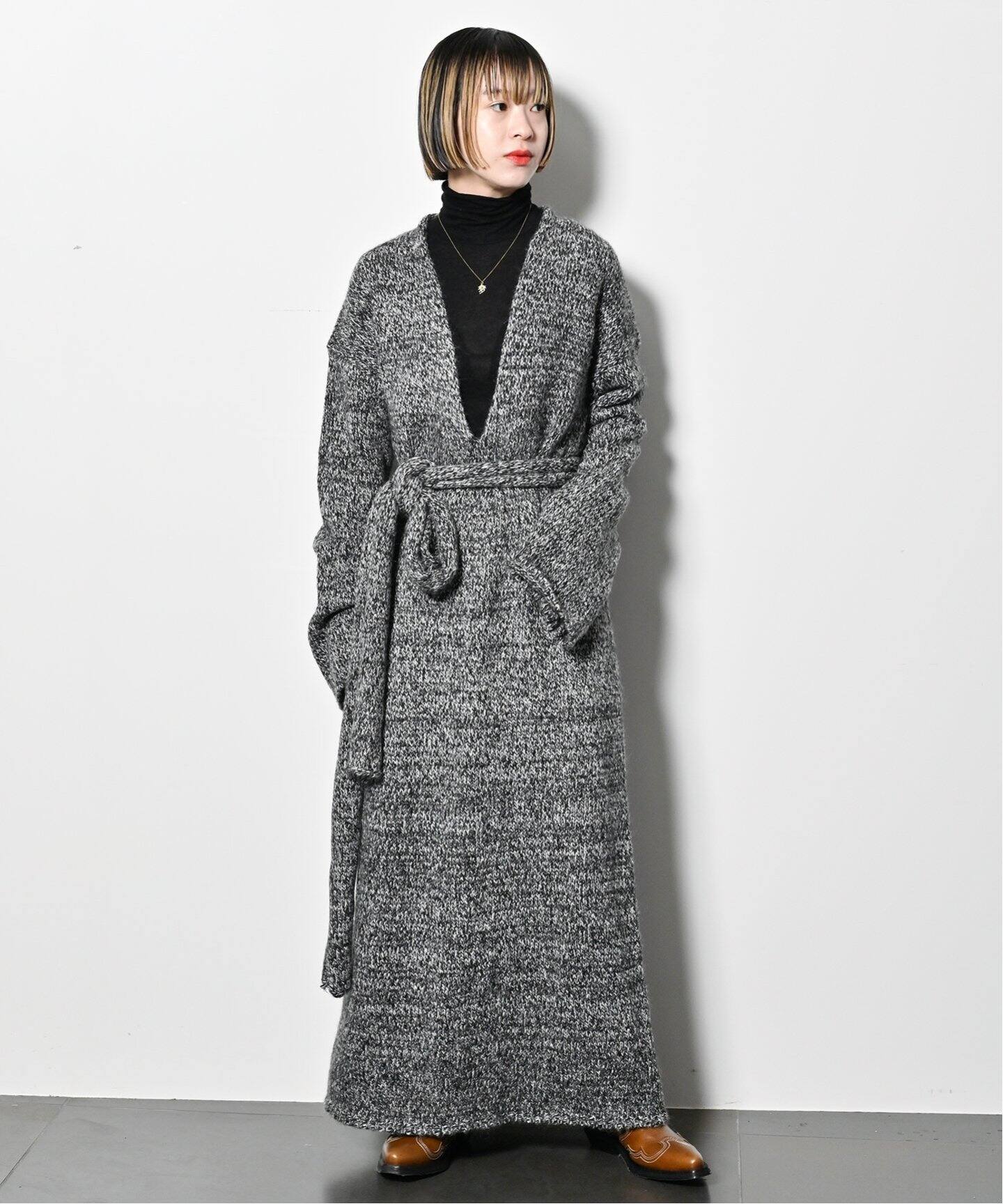 V NECK LONG ワンピース（ニットワンピース）｜CITYSHOP（シティ  