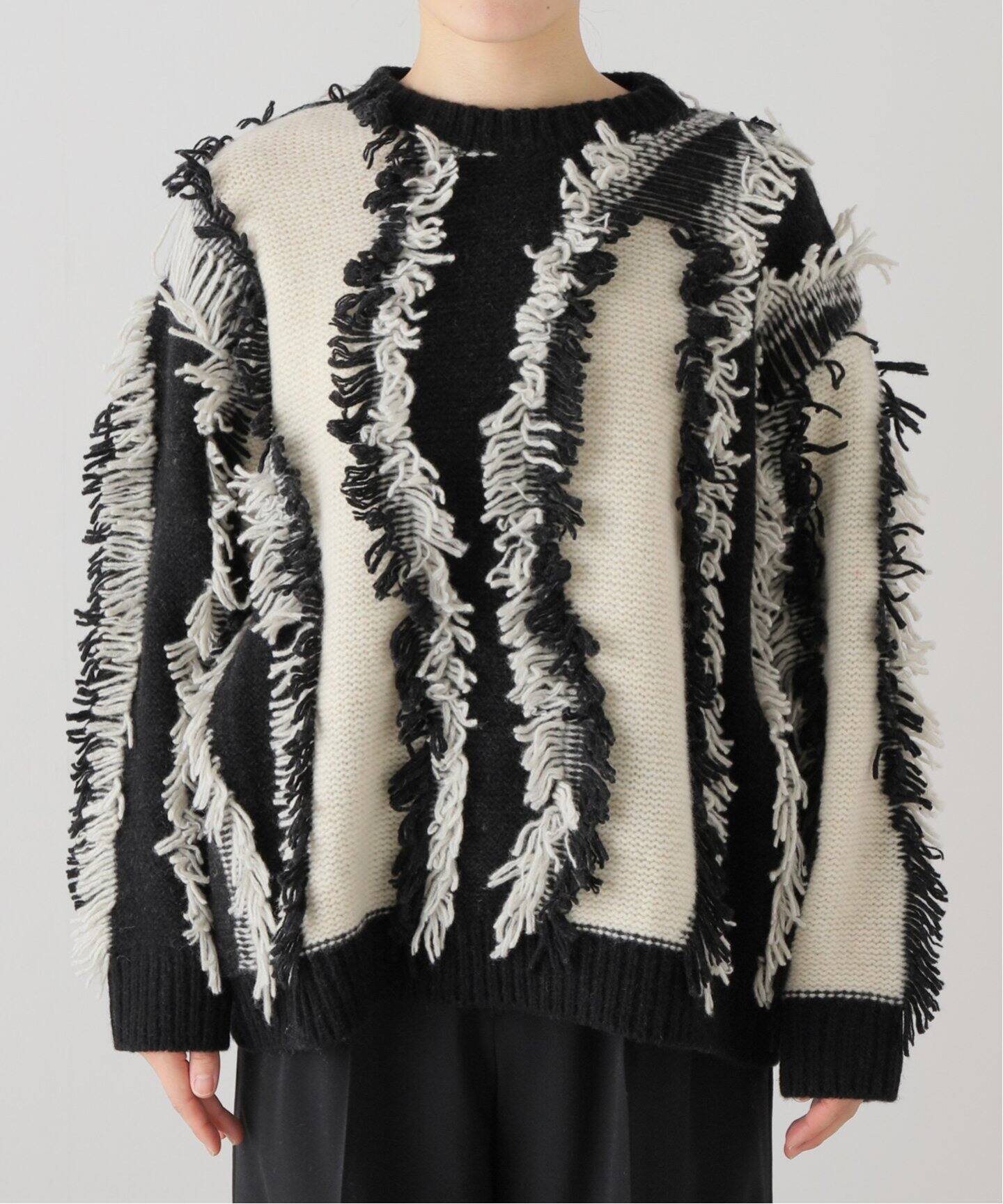 SAYAKADAVIS/サヤカデイヴィス】YIN YANG LOVE ニット（ニット  