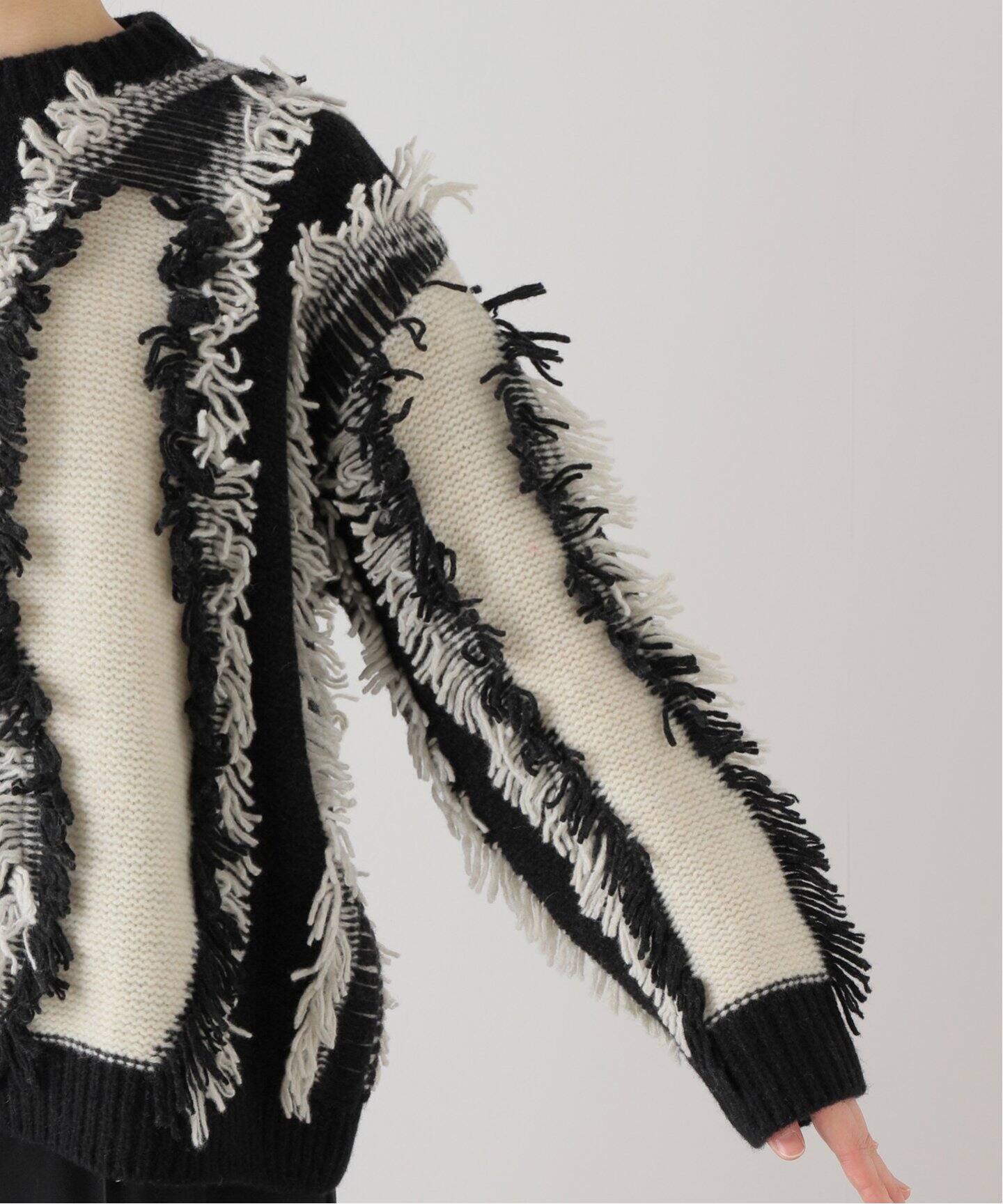 SAYAKADAVIS/サヤカデイヴィス】YIN YANG LOVE ニット（ニット  