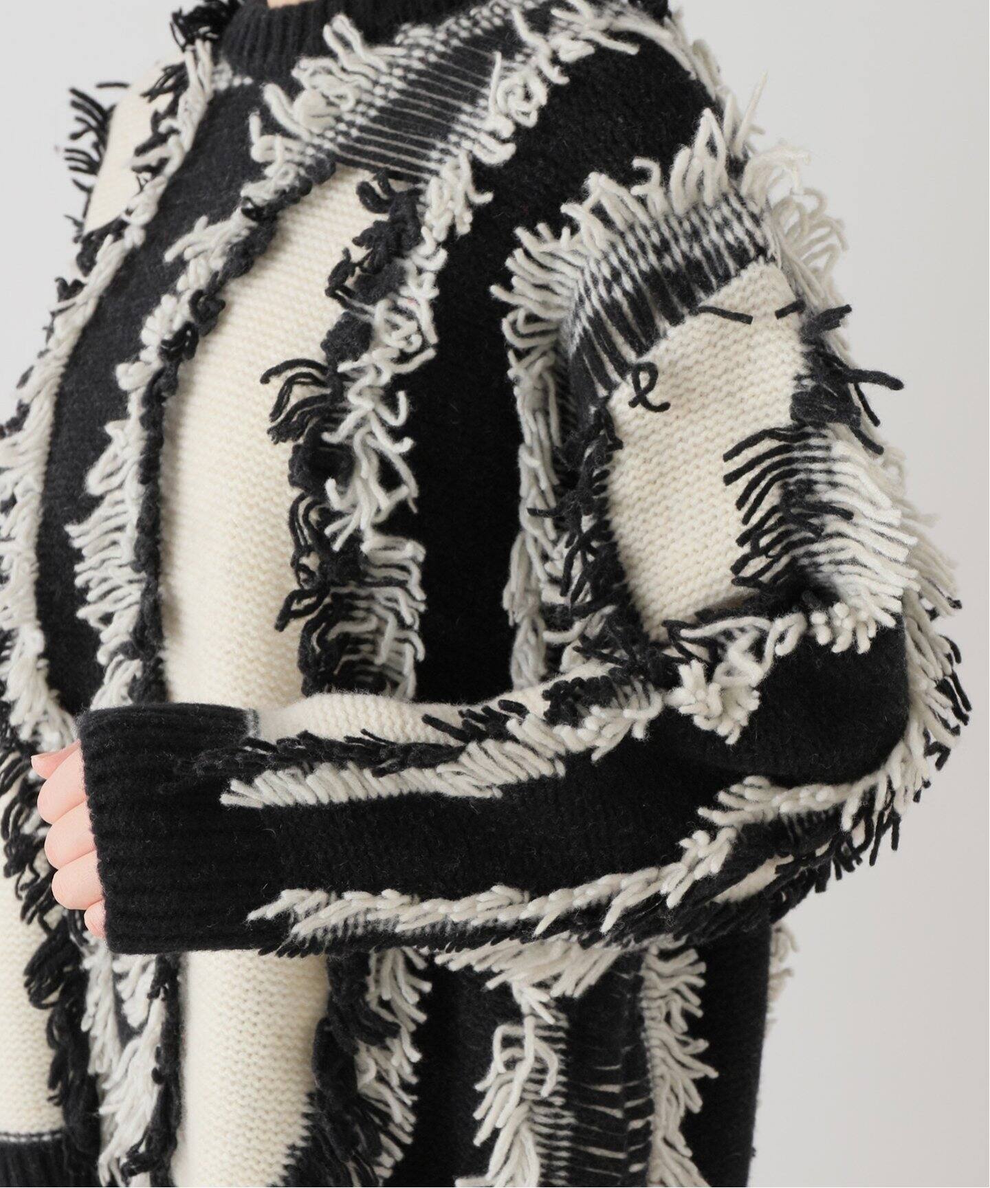 SAYAKADAVIS/サヤカデイヴィス】YIN YANG LOVE ニット（ニット  