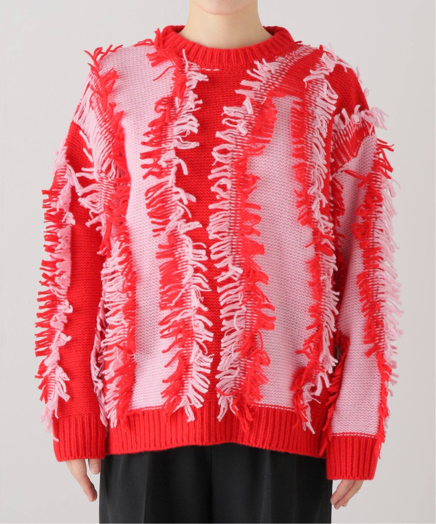 SAYAKADAVIS/サヤカデイヴィス】YIN YANG LOVE ニット（ニット  