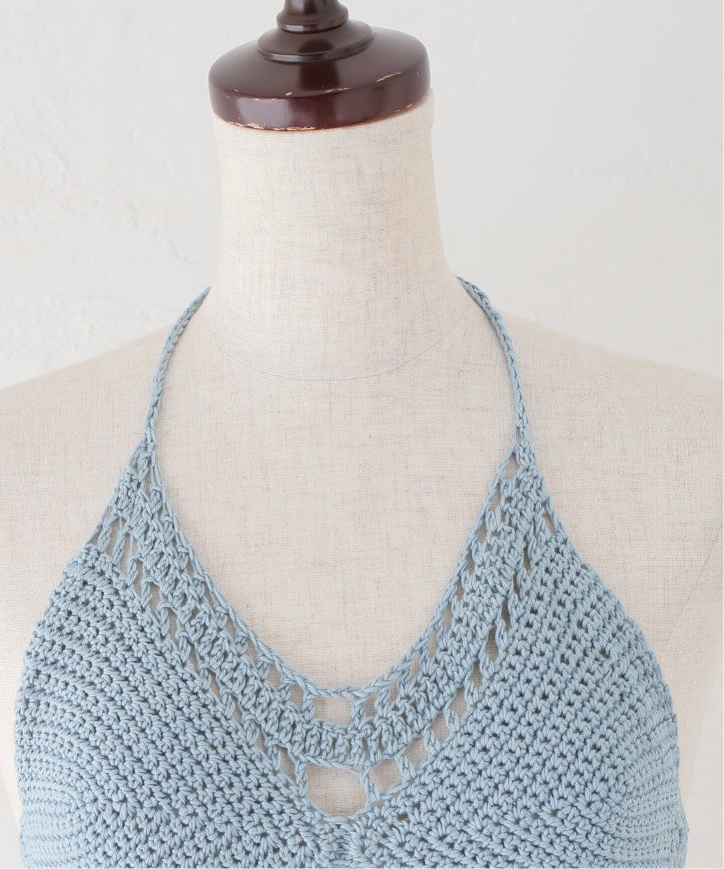 CITYSHOP - VALENCIA SHANELLE  クロシェニット　cityshop VALENCIA SHANELLE 】CROCHET TOP：ニット（ニット／セーター