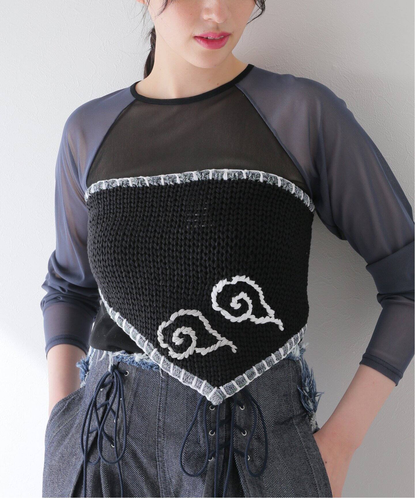 YANYAN/ヤンヤン】別注 RAINCLOUD BANDANA：スカーフ（スカーフ 