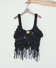 ODAKHA / オダカ】別注 CROCHET ビスチェ：ニットのコーディネート 
