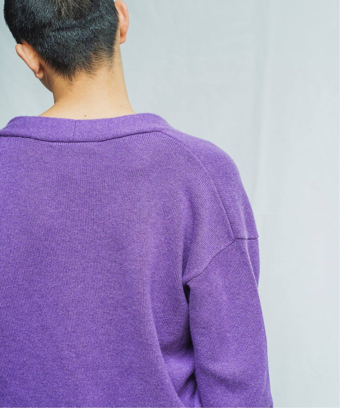 Cristaseya / クリスタセヤ】OVERSIZED SWEATER WITH DRAPED（ニット 