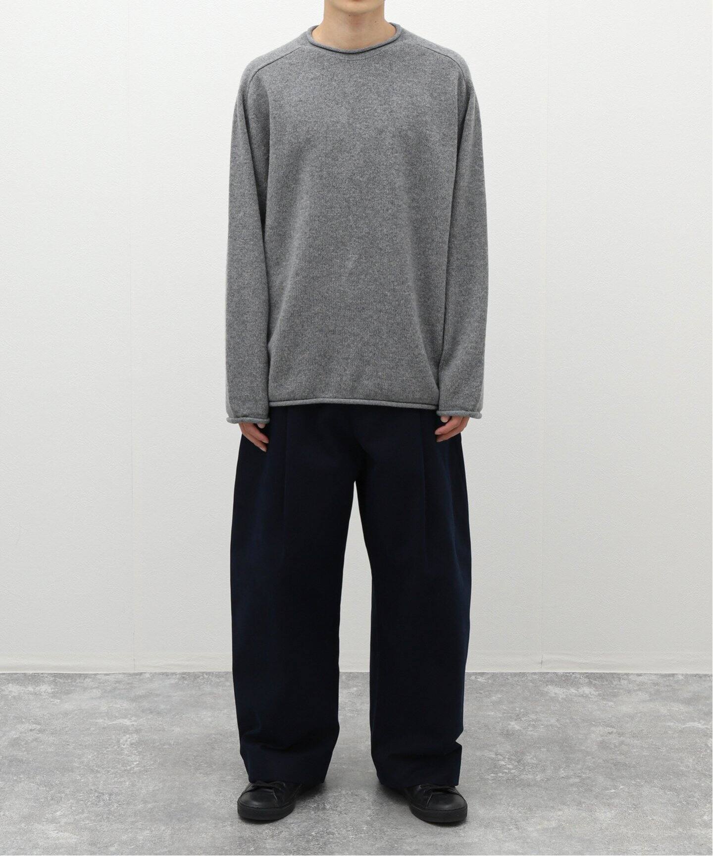 BATONER / バトナー】SUPREME LAMB ROLL NECK（ニット／セーター）｜L 