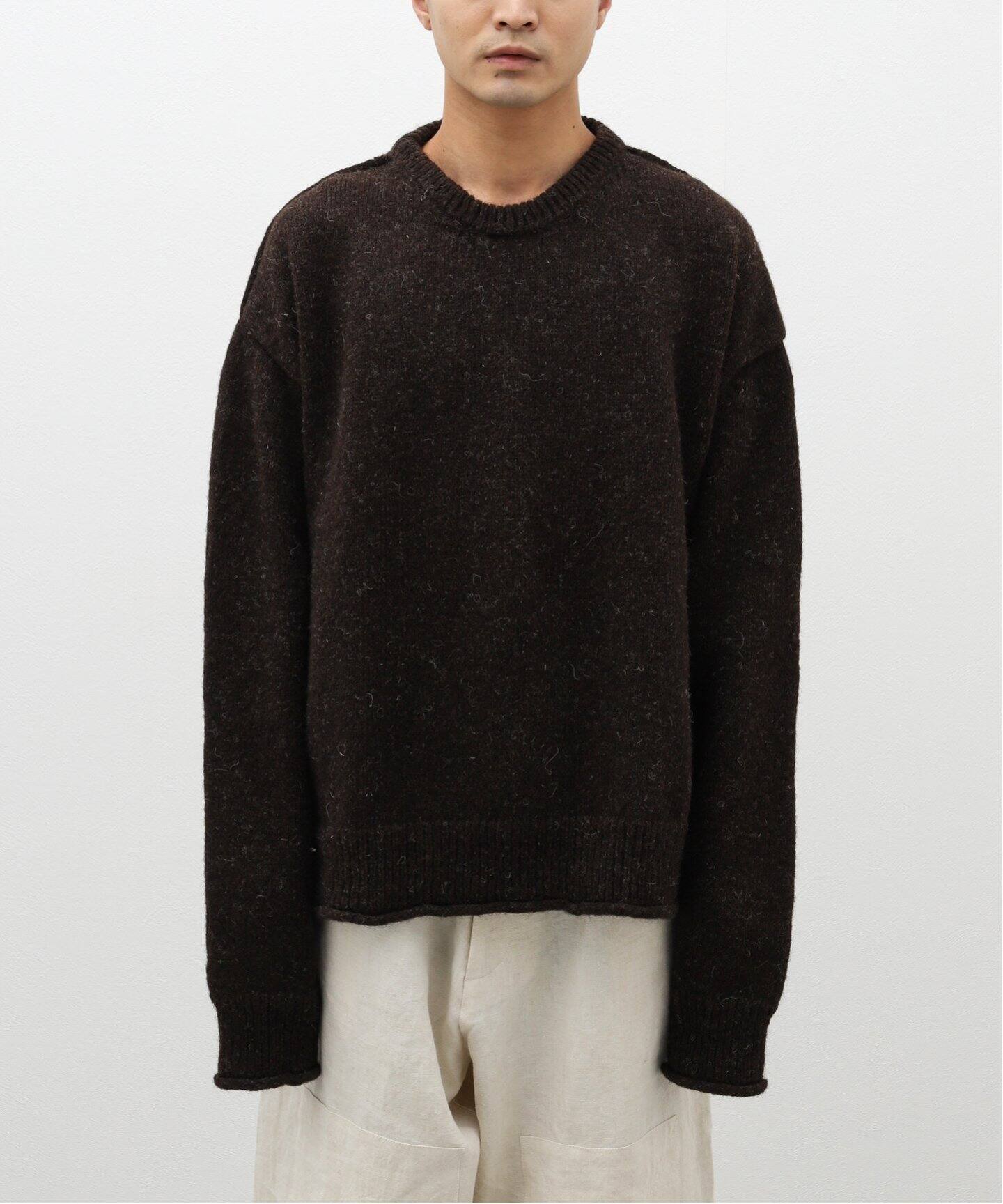 WRIGHT＆DOYLE / ライト＆ドイル】WELSH BLACK JUMPER（ニット 