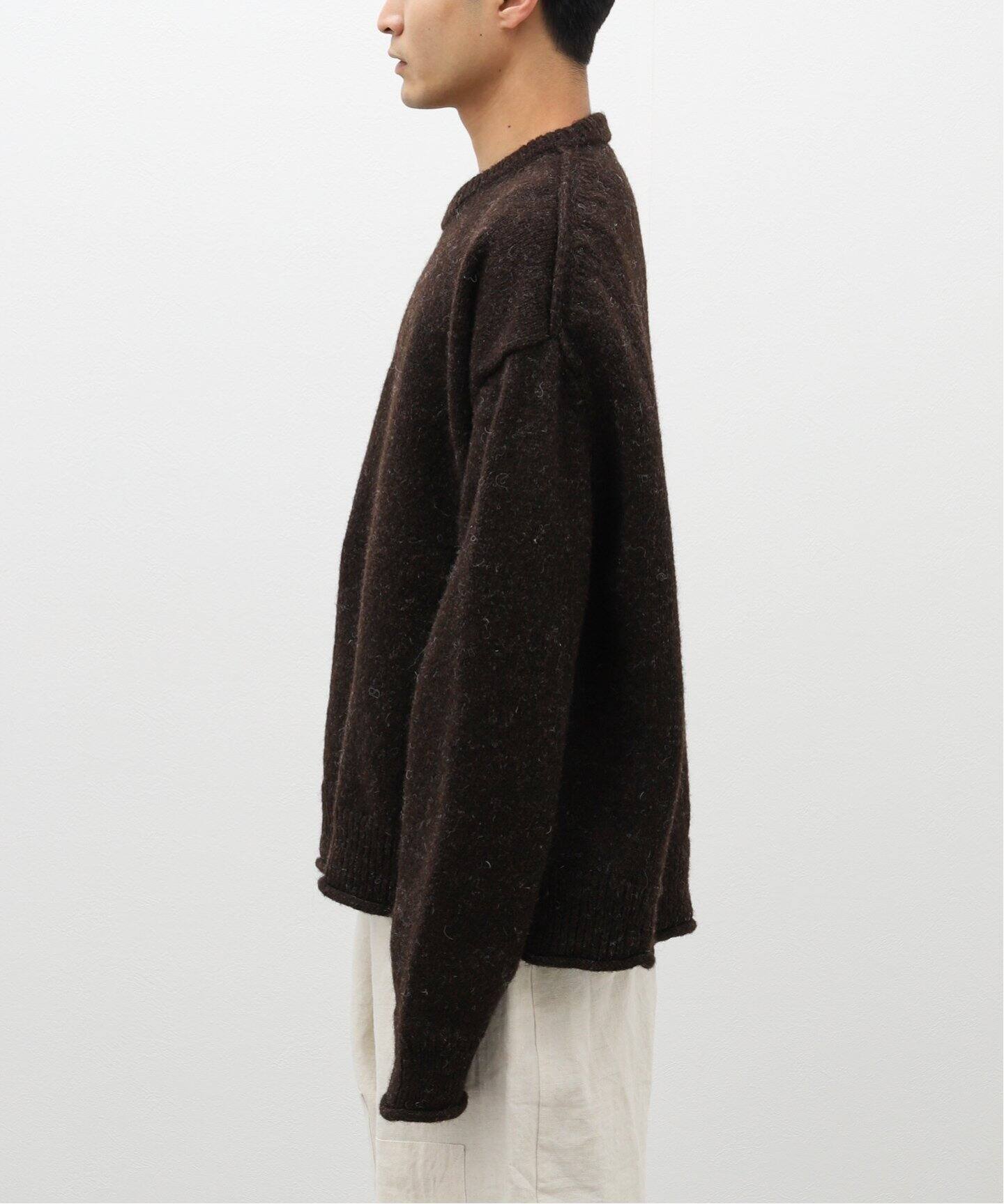 WRIGHT＆DOYLE / ライト＆ドイル】WELSH BLACK JUMPER（ニット 