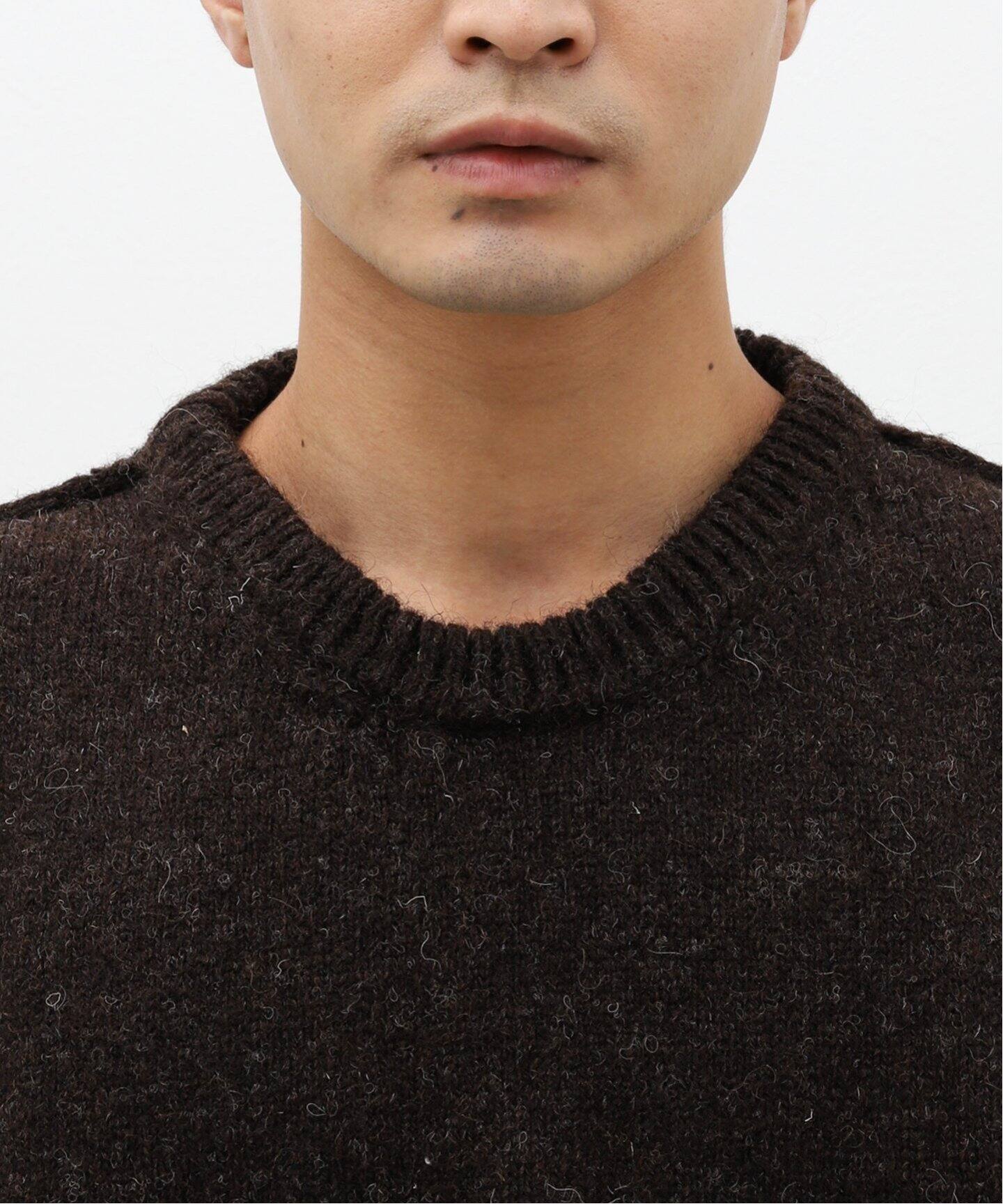 WRIGHT＆DOYLE / ライト＆ドイル】WELSH BLACK JUMPER（ニット 