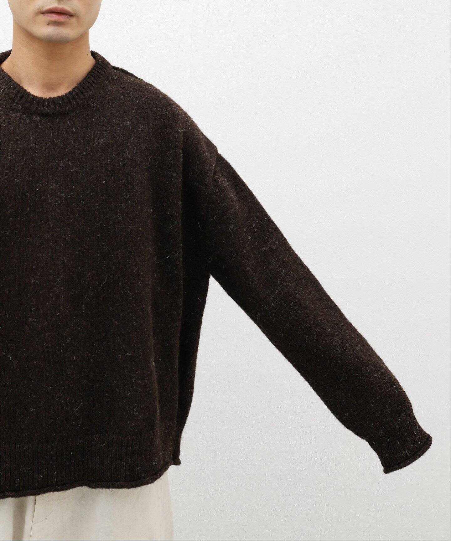 WRIGHT＆DOYLE / ライト＆ドイル】WELSH BLACK JUMPER（ニット 