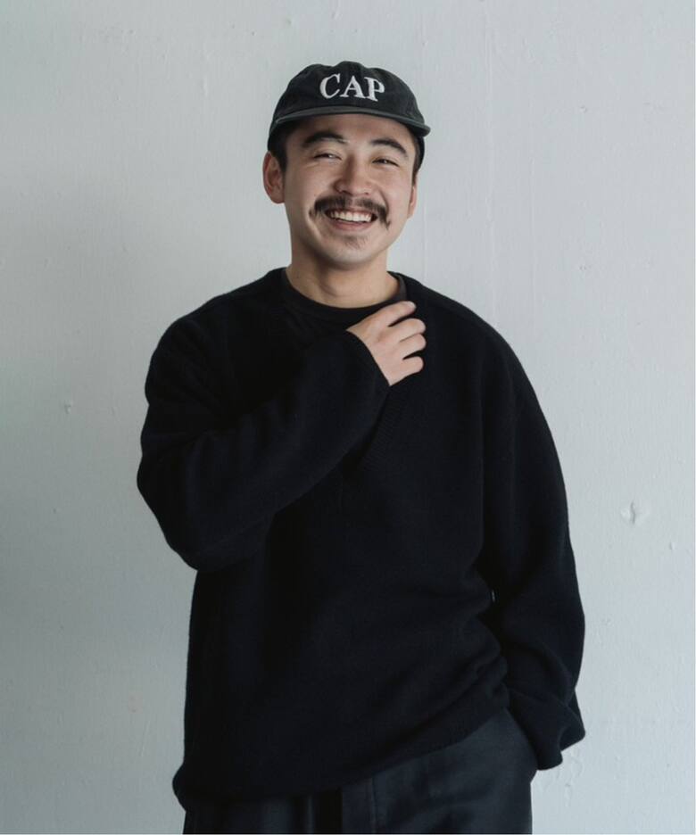 BATONER/バトナー】別注 V NECK KNIT（ニット／セーター）｜L
