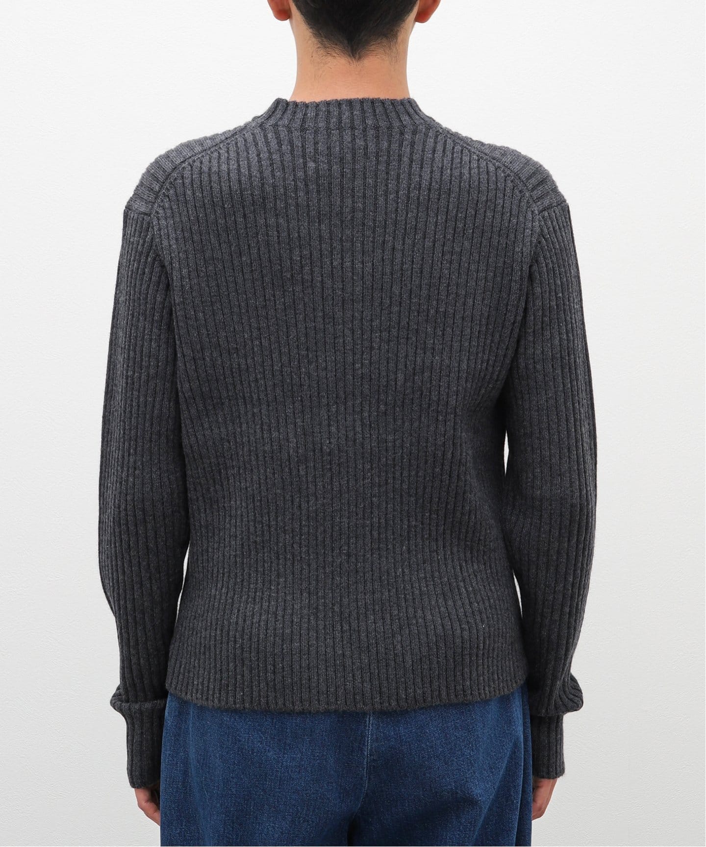 RE-PURPOSE ウールコート グレー M l'echoppe レショップ RE-PURPOSE ウールコート グレー M l'echoppe レショップ - メルカリ