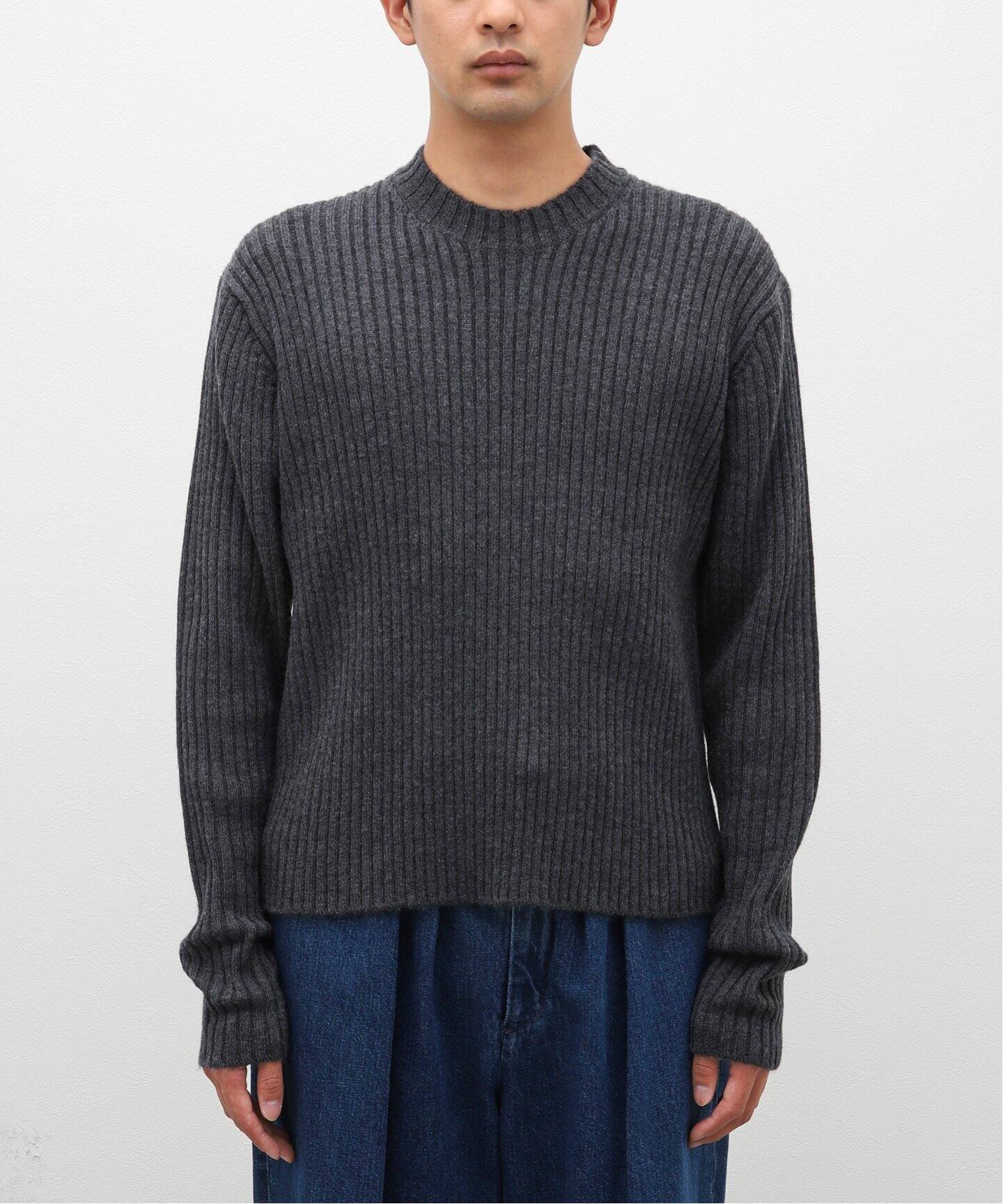 RE-PURPOSE / リパーパス】RIB KNIT（ニット／セーター）｜L