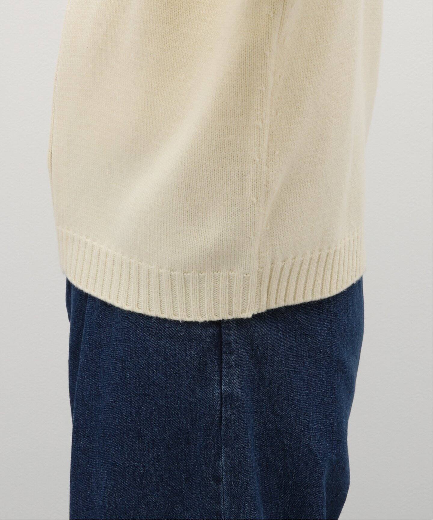 RE-PURPOSE / リパーパス】ZIP cardigan（ニット／セーター）｜L 
