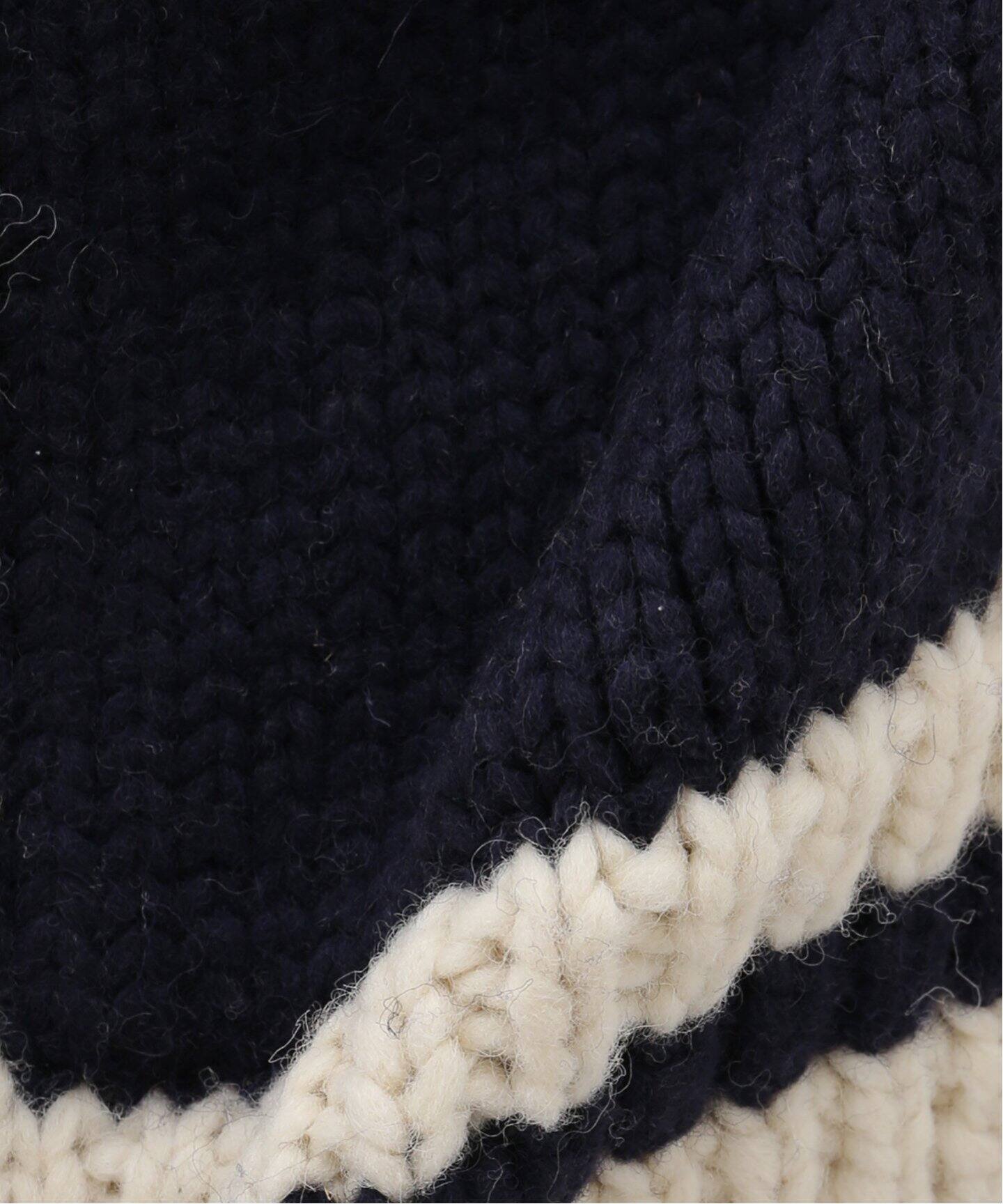 HANDKNIT COLLEGIATE SWEATER（ニット／セーター）｜REIGNING