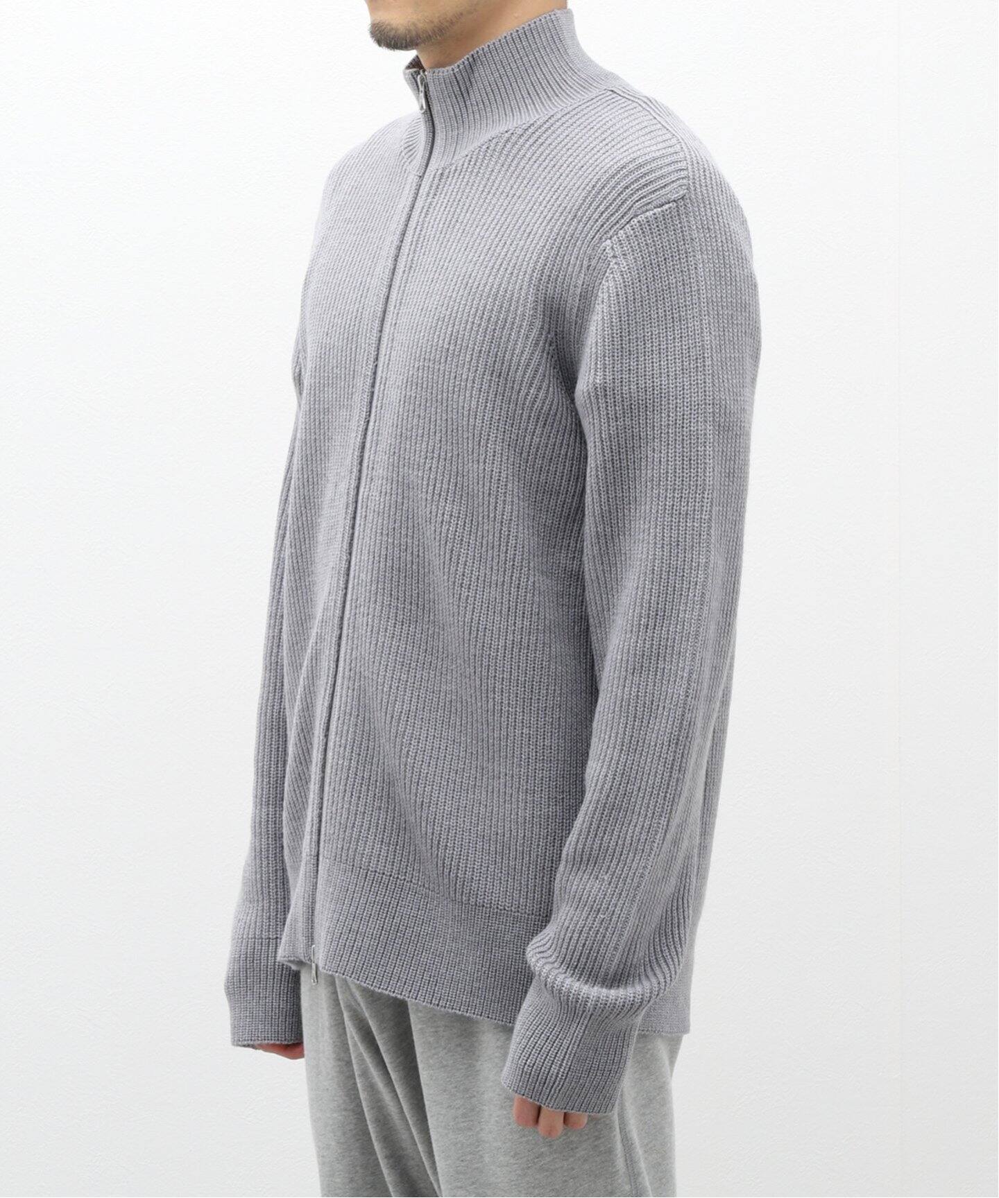HEAVYWEIGHT MERINO VINNIE TRACK JACKET（ニット／セーター 