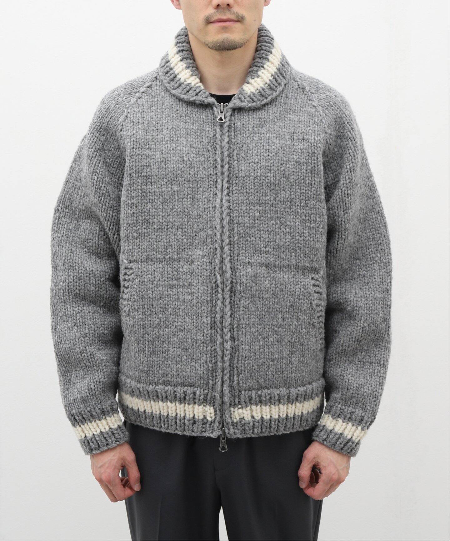 HANDKNIT VARSITY SWEATER（ニット／セーター）｜REIGNING CHAMP 