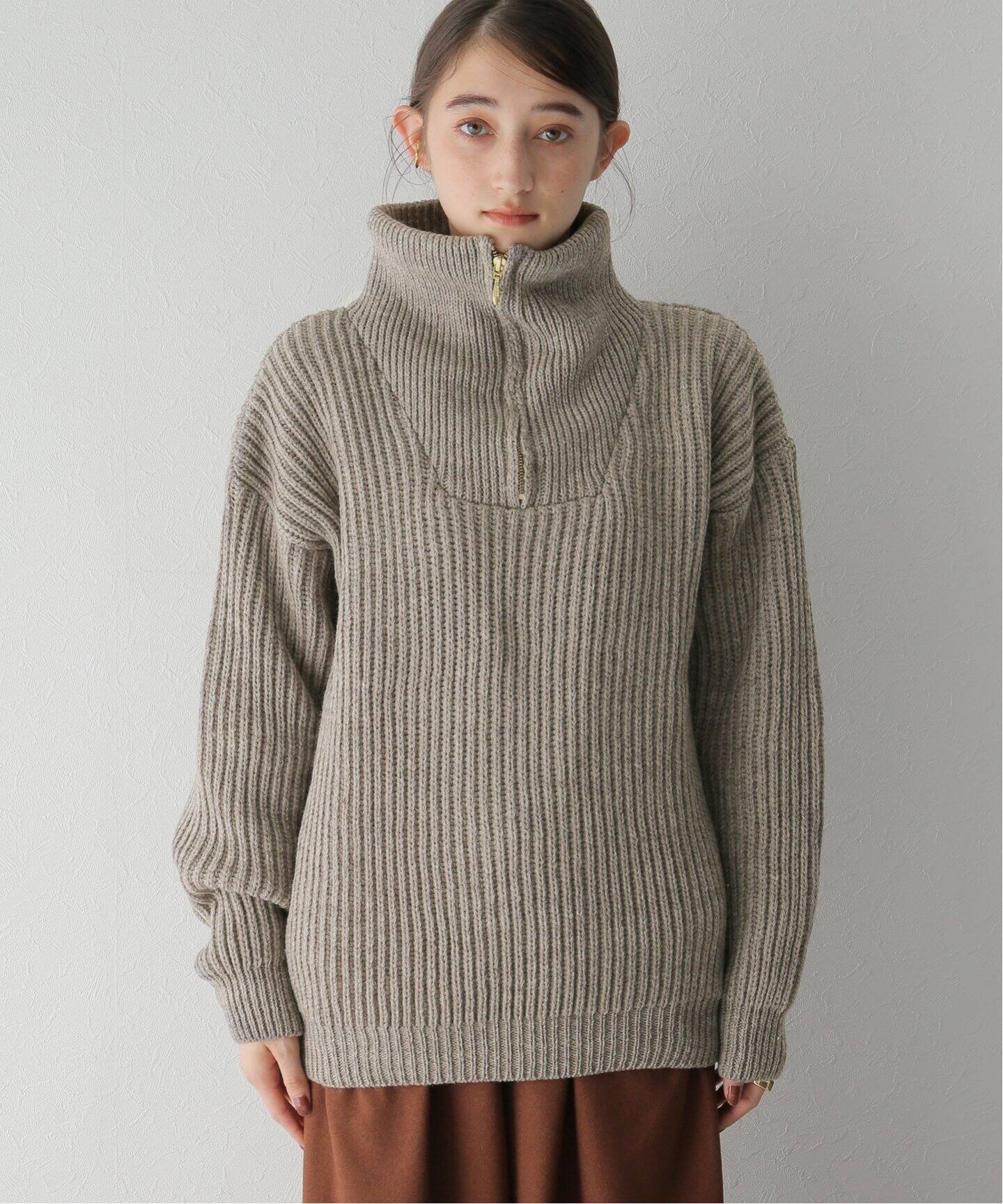 OLDDERBY KNITWEAR / オールドダービーニットウェア】HC RibFunnel 