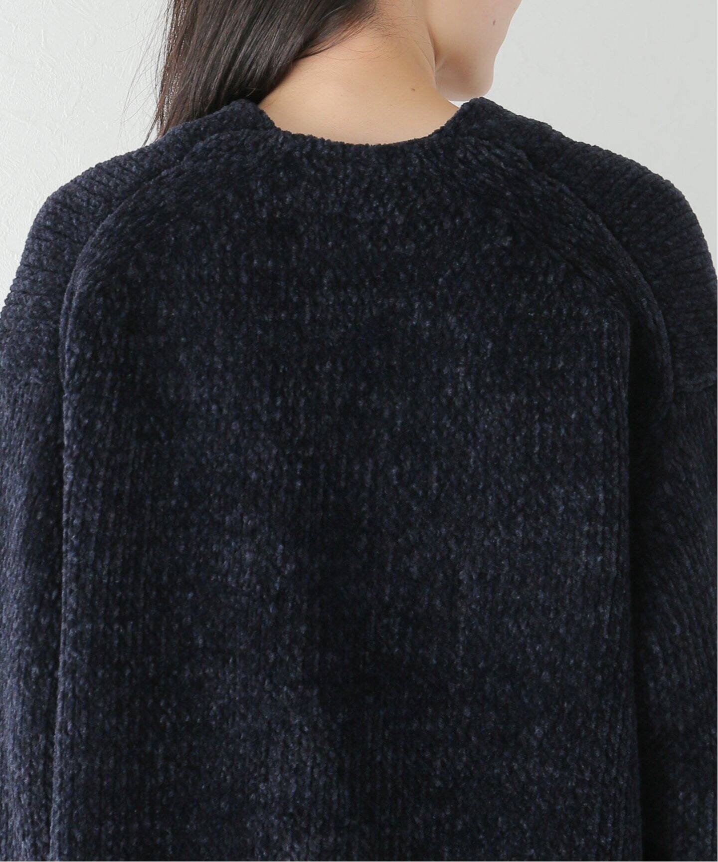 ATON / エイトン】WOOL MOLE OVERSIZED CARDIGAN（カーディガン  