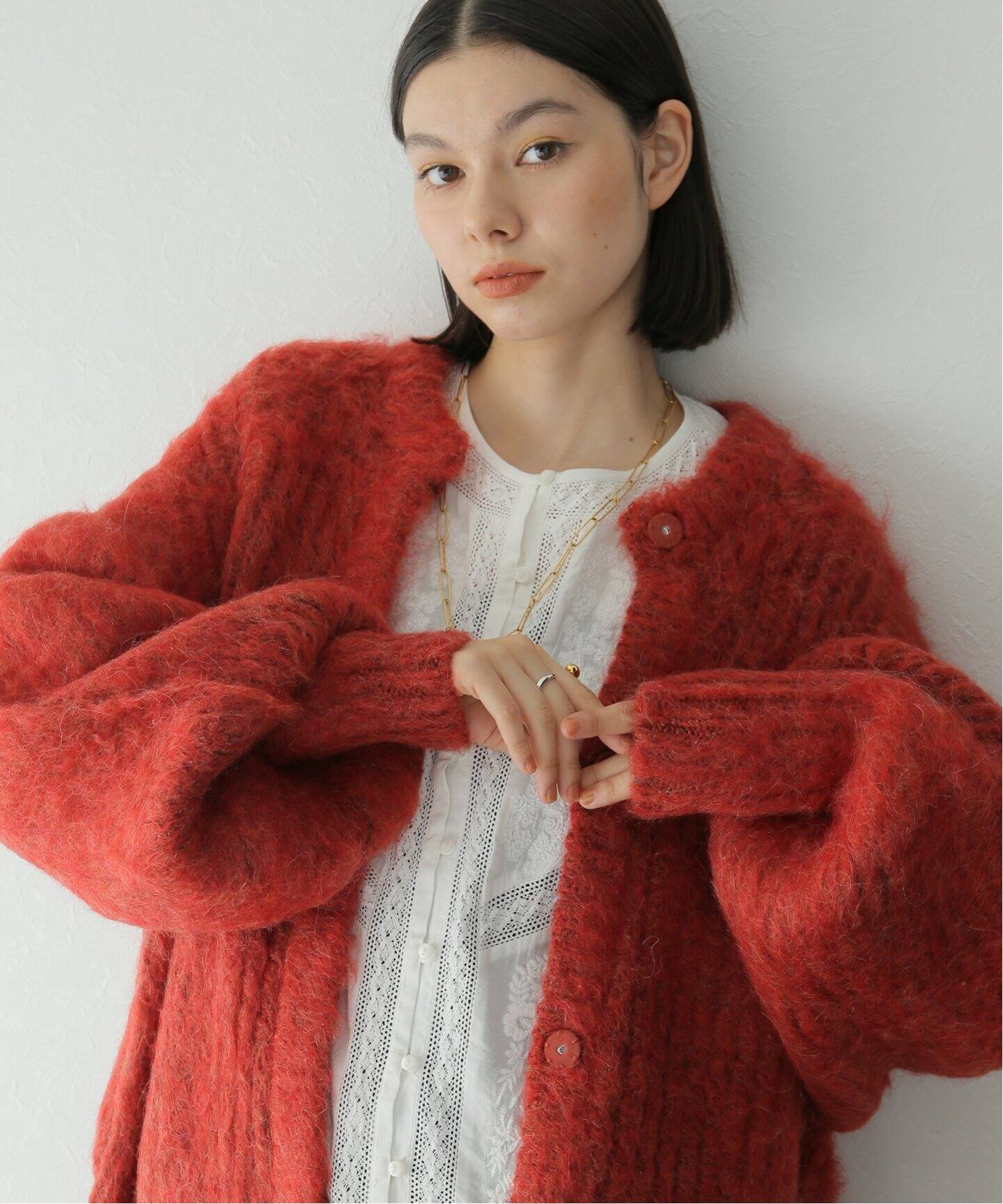 CLANE COLOR MOHAIR SHAGGY CARDIGAN 完売！CLANE COLOR MOHAIR SHAGGY  