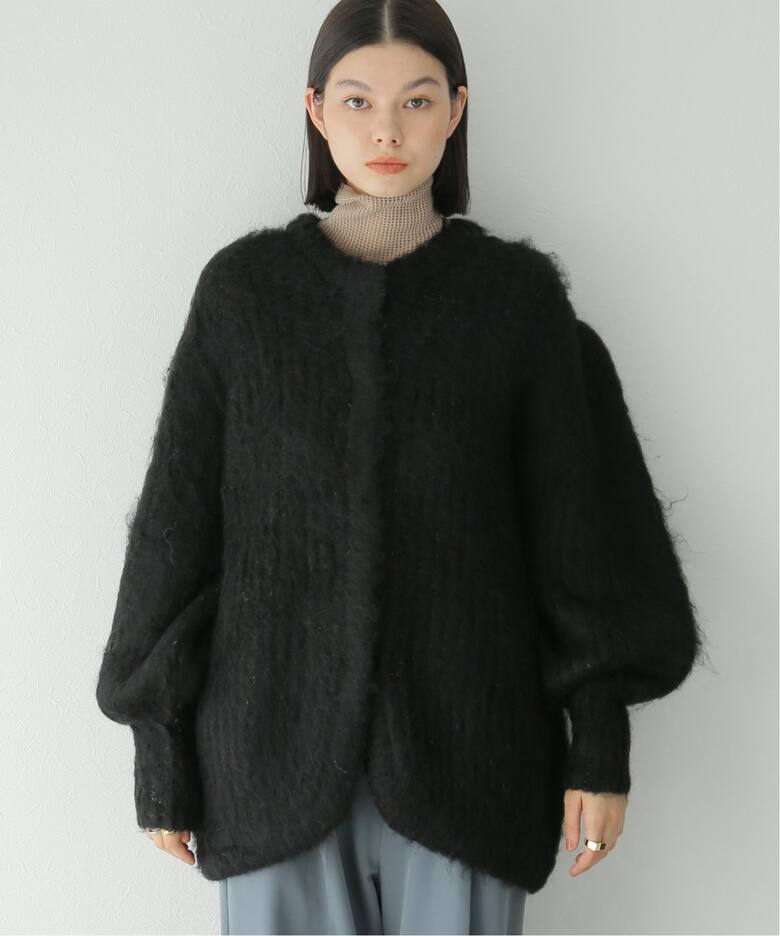CLANE / クラネ】COLOR MOHAIR SHAGGY CARDIGAN（カーディガン 