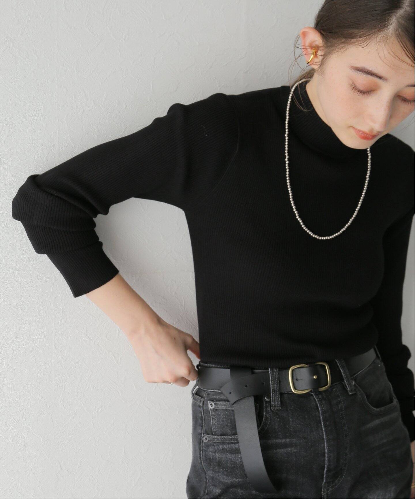 CLANE / クラネ】H/N RIB KNIT TOPS（ニット／セーター）｜BOICE FROM 