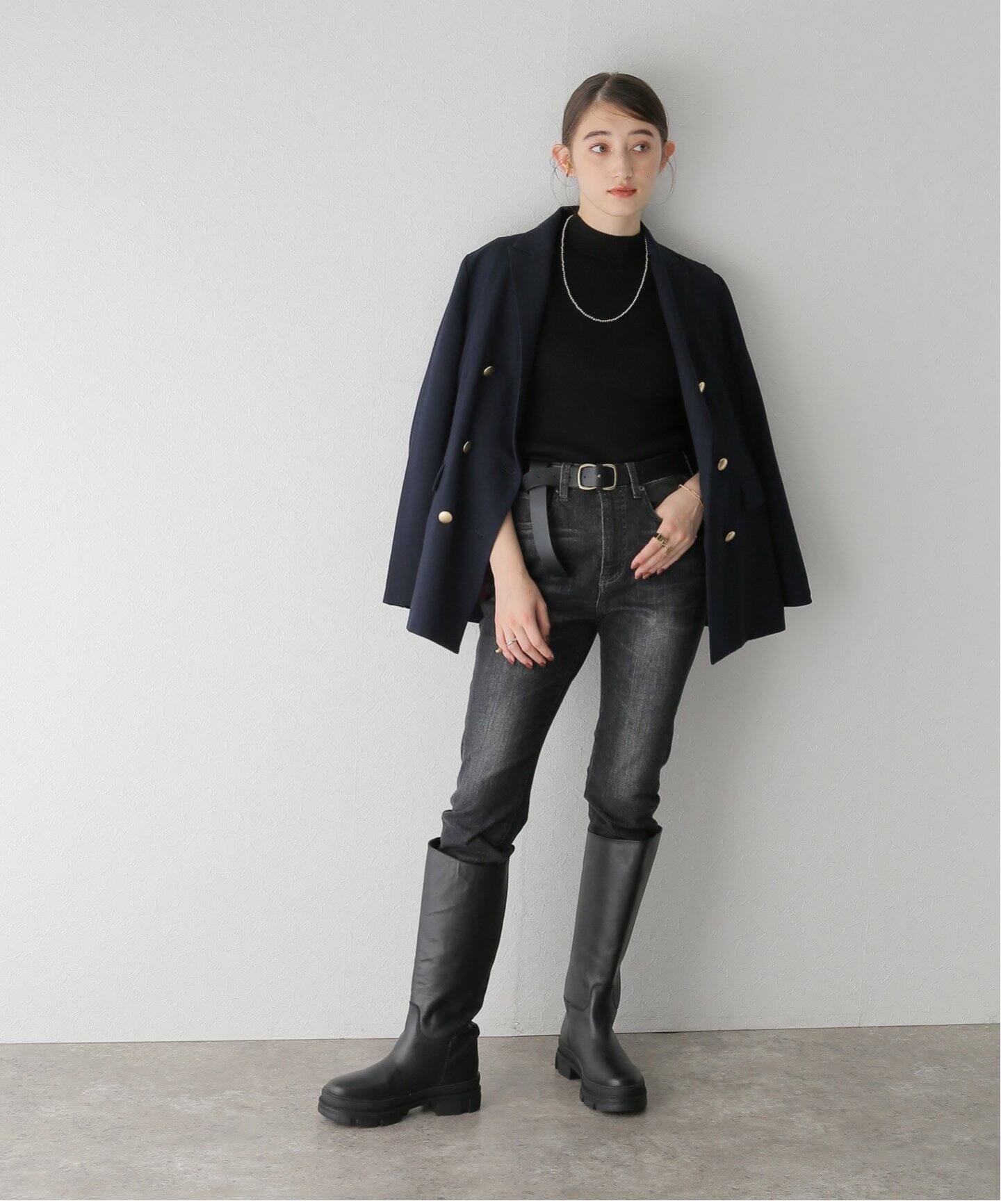 CLANE / クラネ】H/N RIB KNIT TOPS（ニット／セーター）｜BOICE FROM 