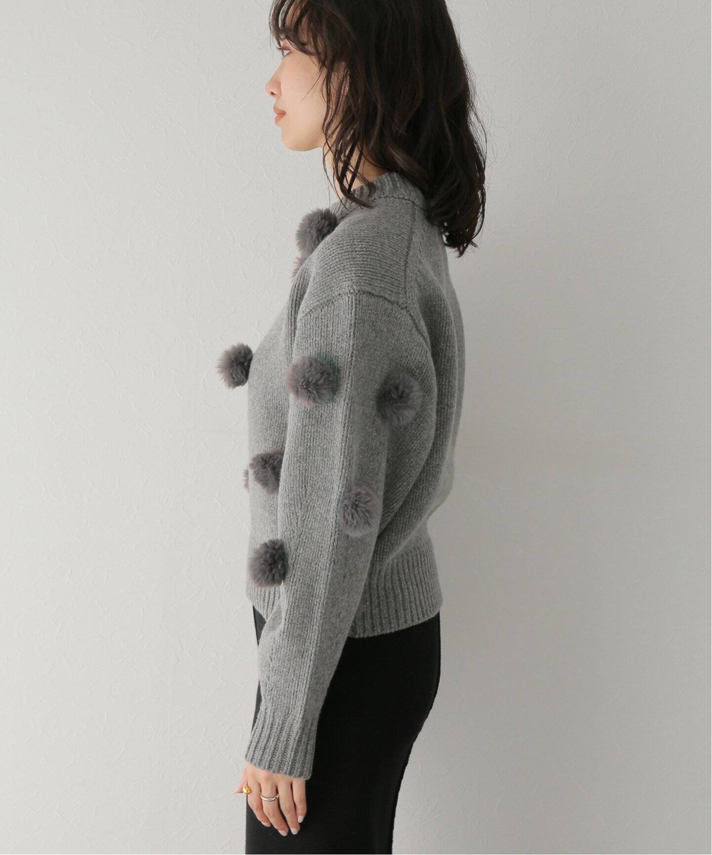 CLANE / クラネ】FOR DOT KNIT TOPS（ニット／セーター）｜BOICE FROM  