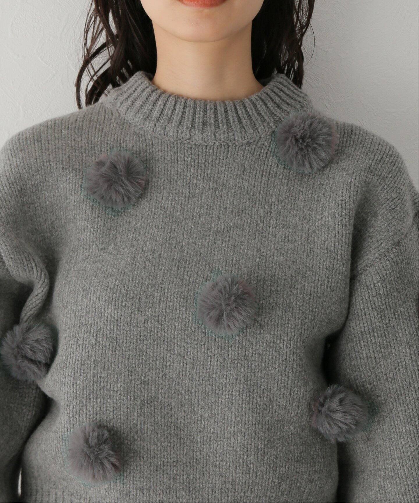 CLANE / クラネ】FOR DOT KNIT TOPS（ニット／セーター）｜BOICE FROM  