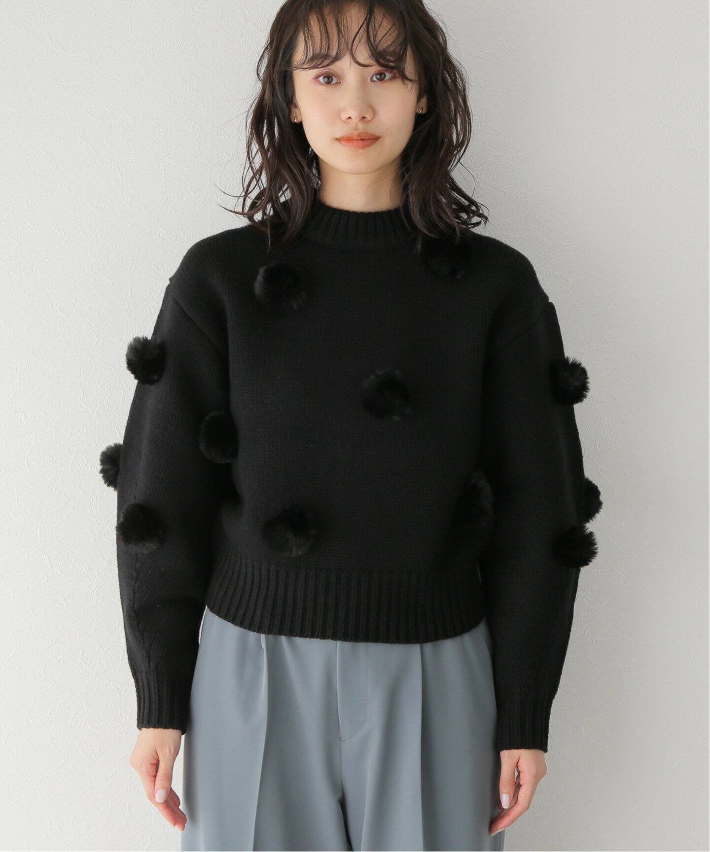 CLANE / クラネ】FOR DOT KNIT TOPS（ニット／セーター）｜BOICE FROM  