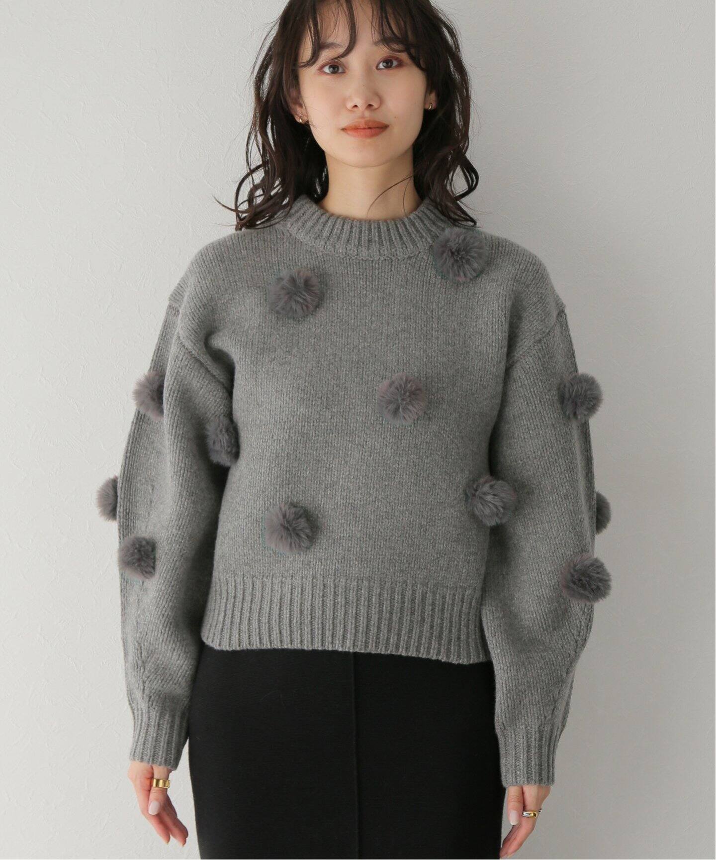 CLANE / クラネ】FOR DOT KNIT TOPS（ニット／セーター）｜BOICE FROM  
