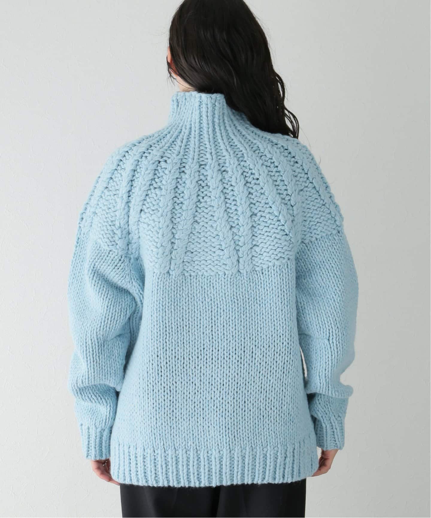 CLANE / クラネ】CHUNKEY CABLE HAND KNIT TOPS（ニット