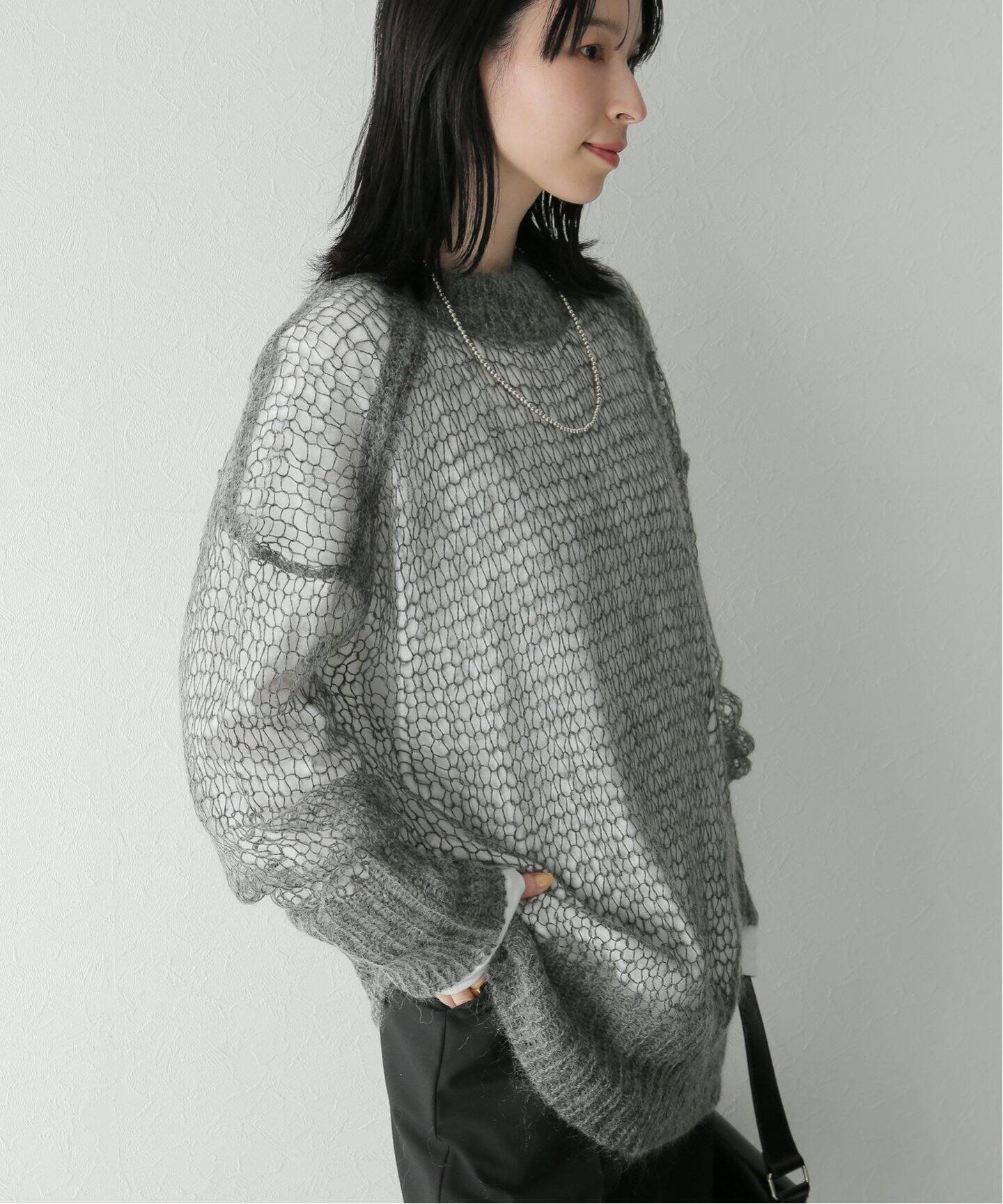 TODAYFUL / トゥデイフル】Sheer Mohair Knit（ニット／セーター  