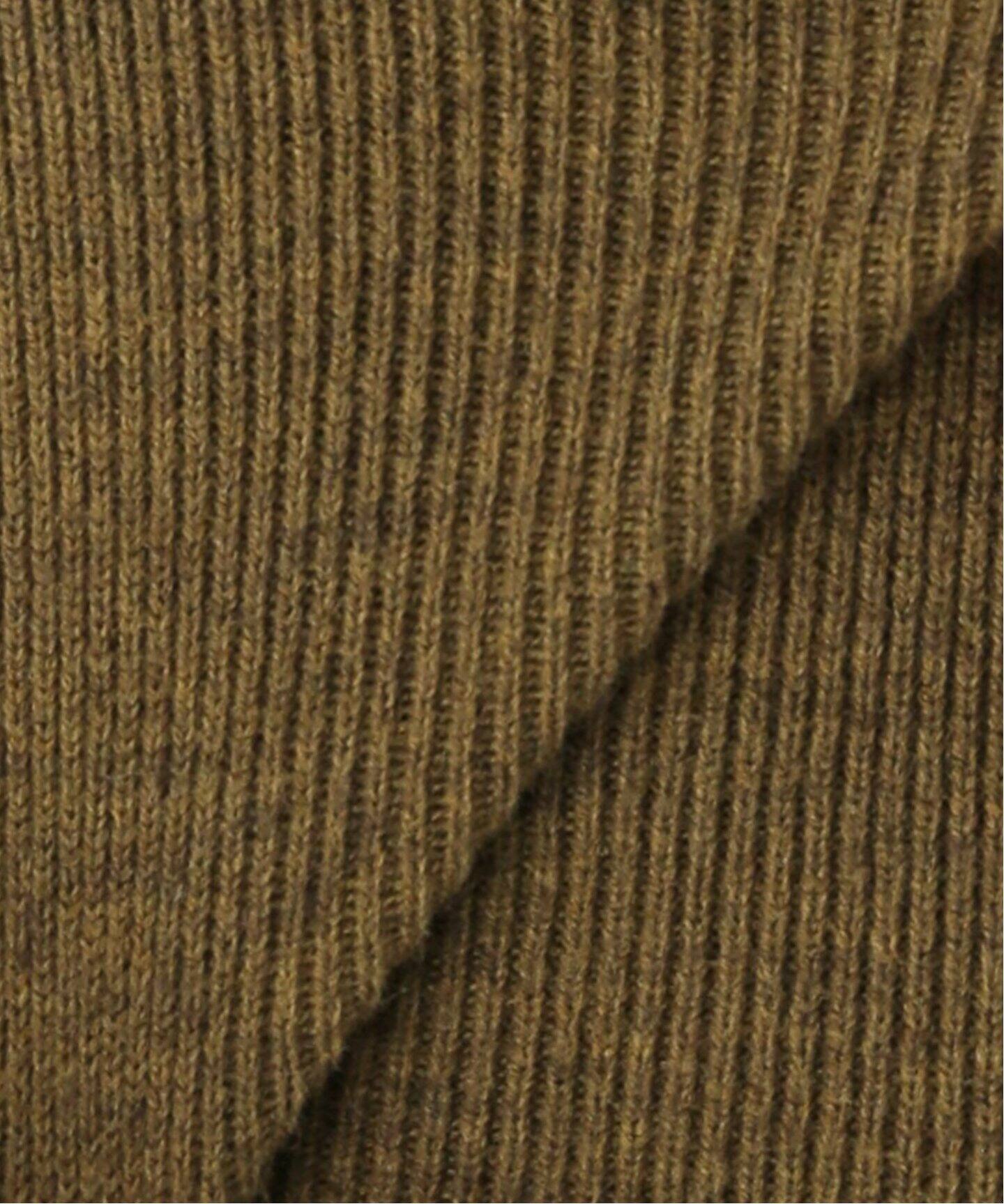 TODAYFUL / トゥデイフル】Halfzip Rib Knit（ニット／セーター 