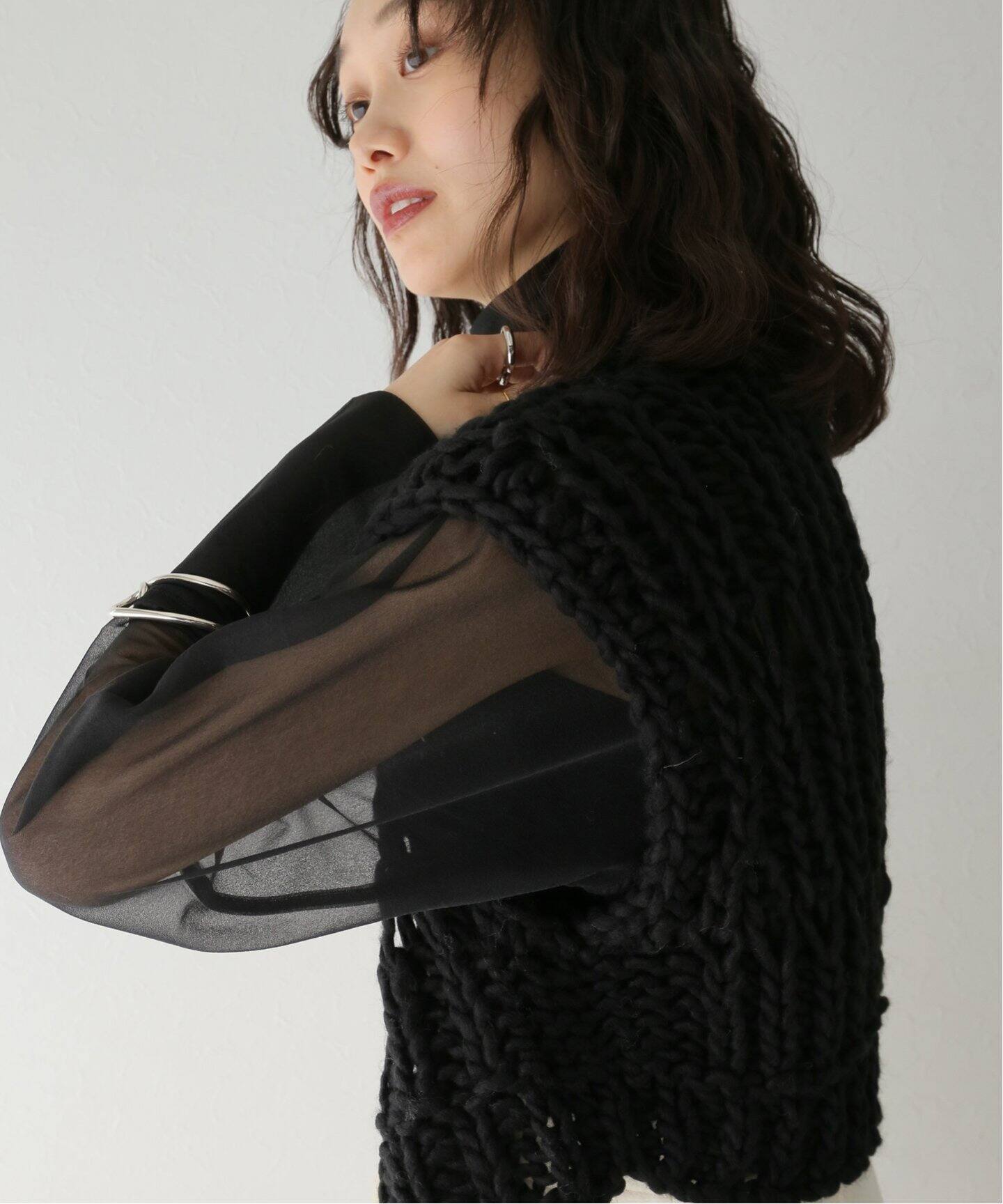 TODAYFUL / トゥデイフル】Chunky Hand Knitvest（ニット／セーター  