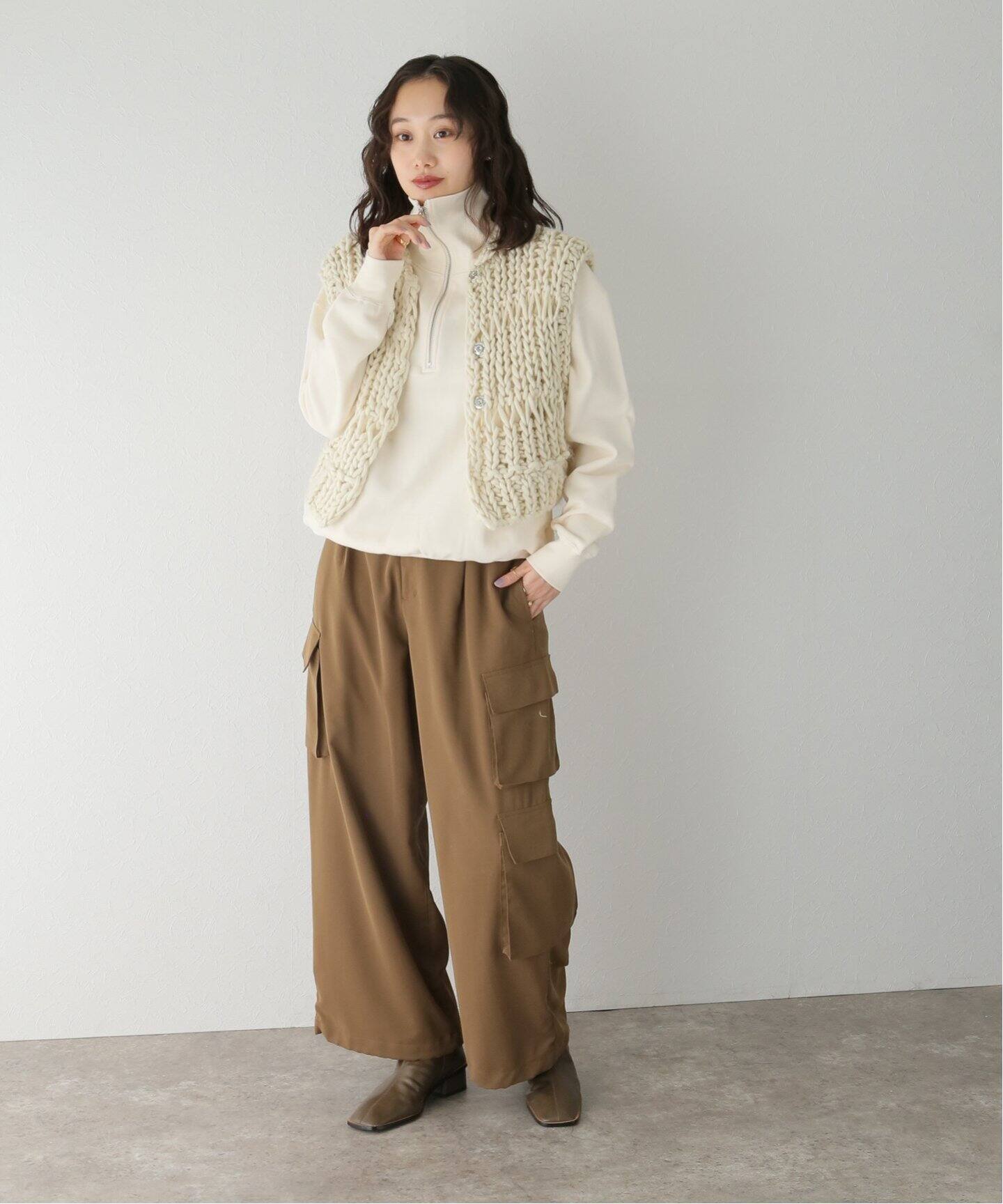 TODAYFUL / トゥデイフル】Chunky Hand Knitvest（ニット／セーター  