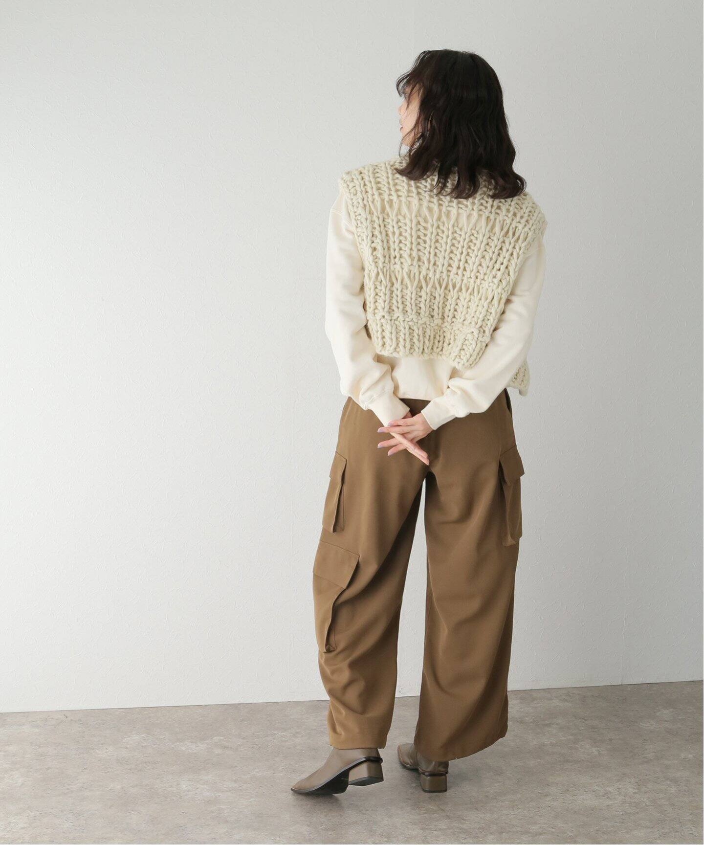 TODAYFUL / トゥデイフル】Chunky Hand Knitvest（ニット／セーター 