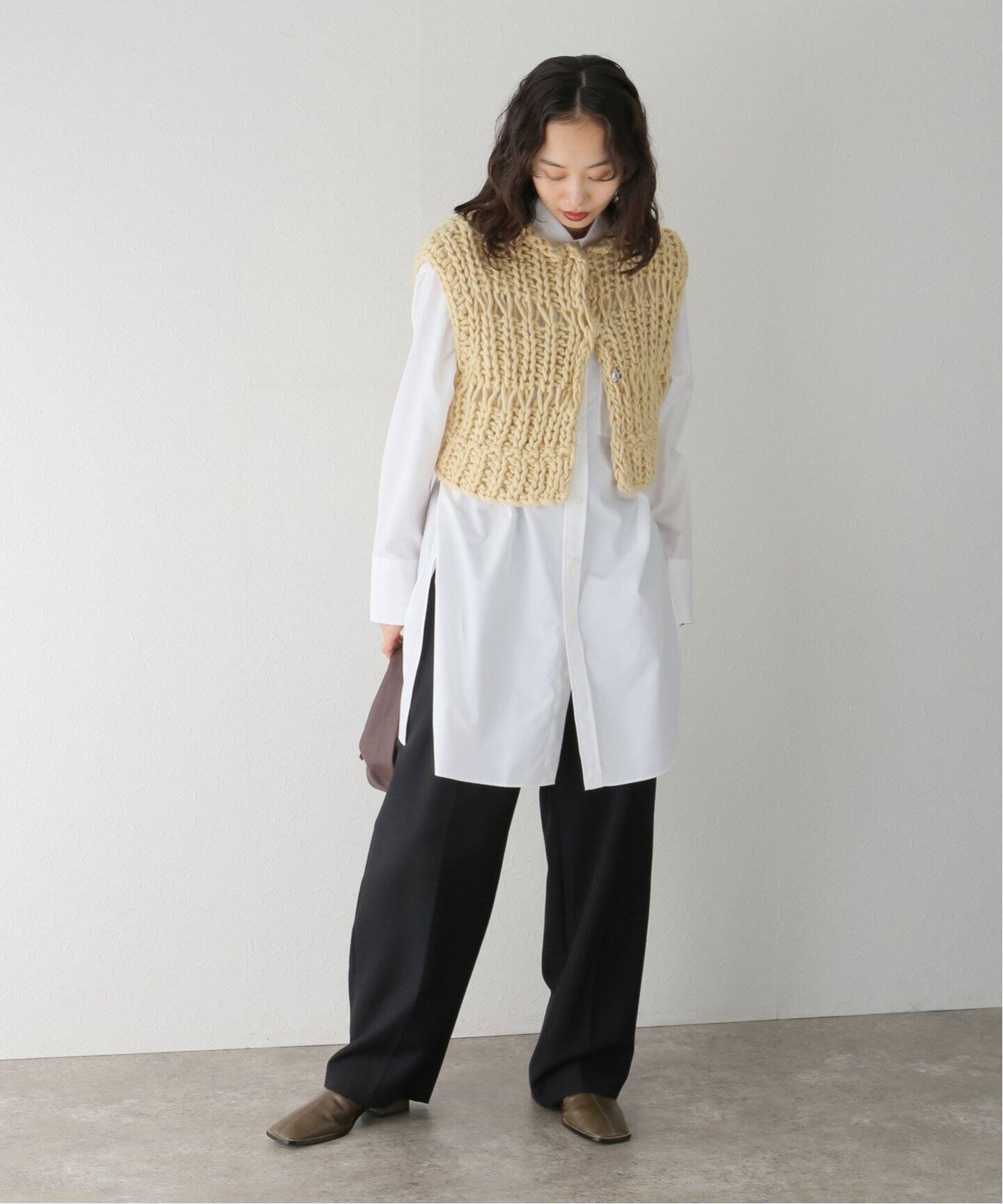 TODAYFUL / トゥデイフル】Chunky Hand Knitvest（ニット／セーター 