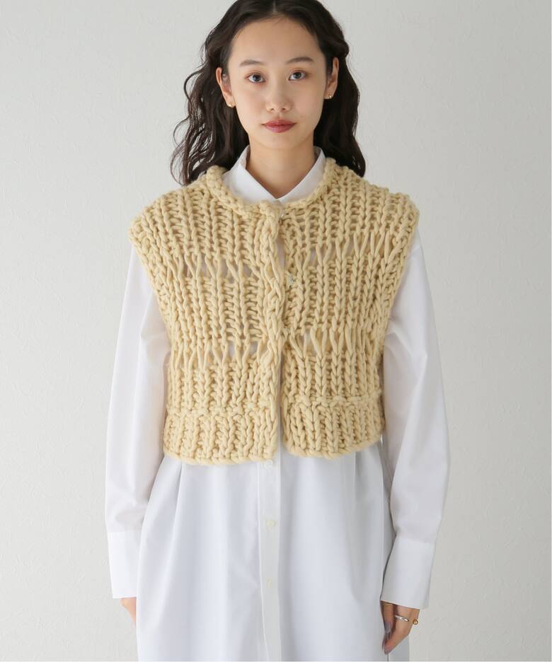 TODAYFUL / トゥデイフル】Chunky Hand Knitvest（ニット／セーター 