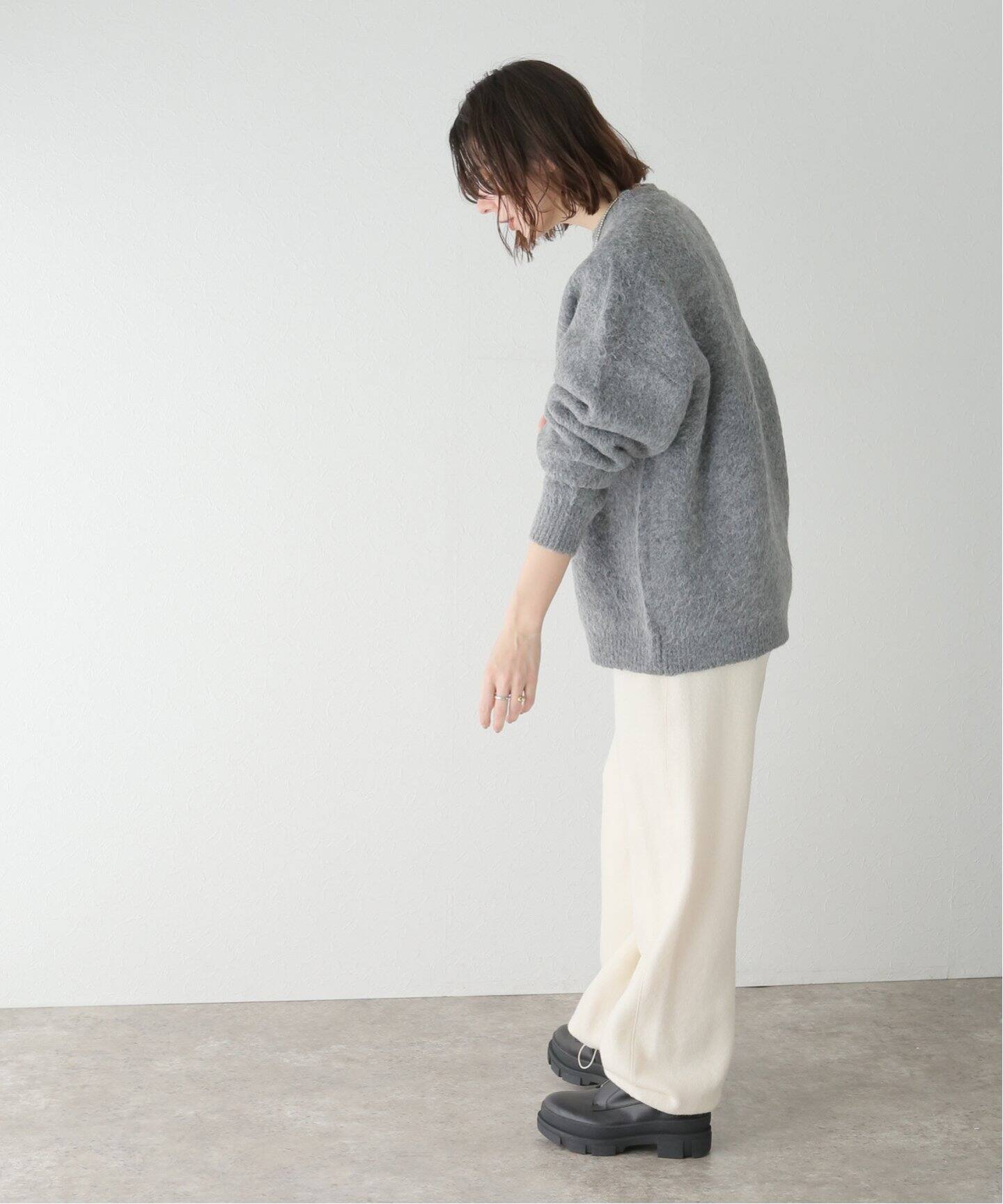 TODAYFUL / トゥデイフル】Brashed Crewneck Knit（ニット／セーター 