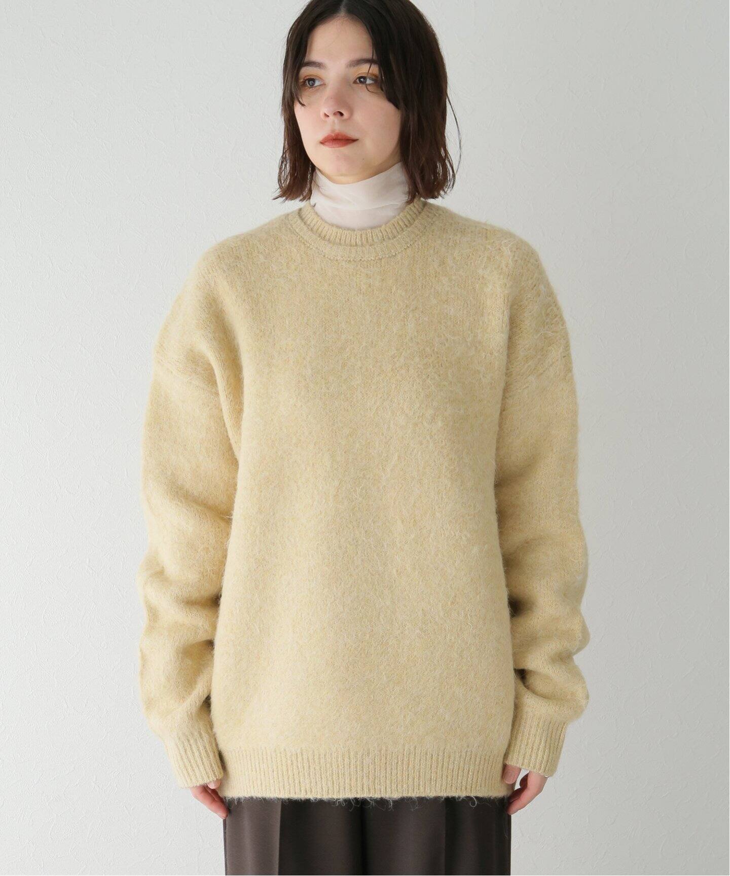 TODAYFUL / トゥデイフル】Brashed Crewneck Knit（ニット／セーター 