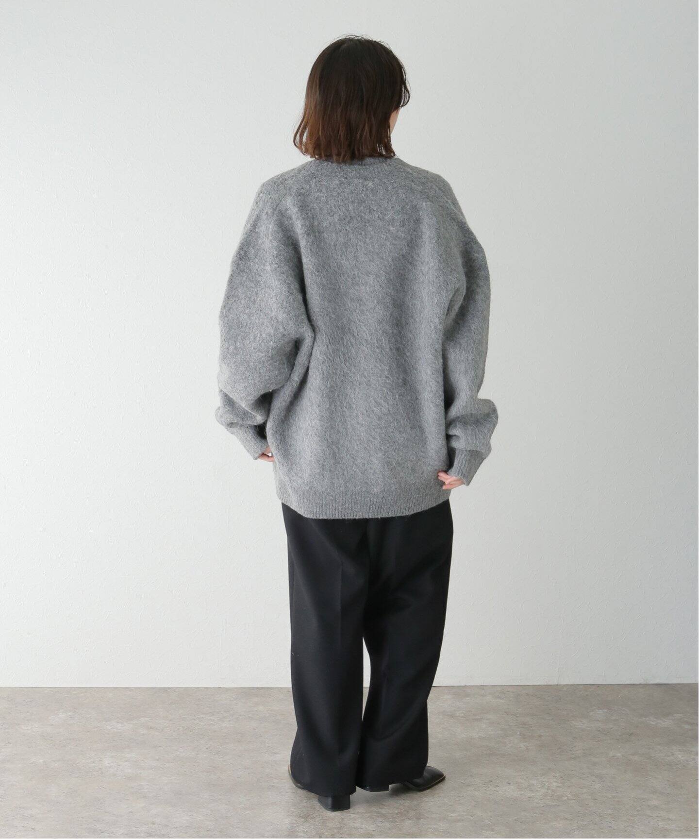 TODAYFUL / トゥデイフル】Brashed Vneck Cardigan（カーディガン  