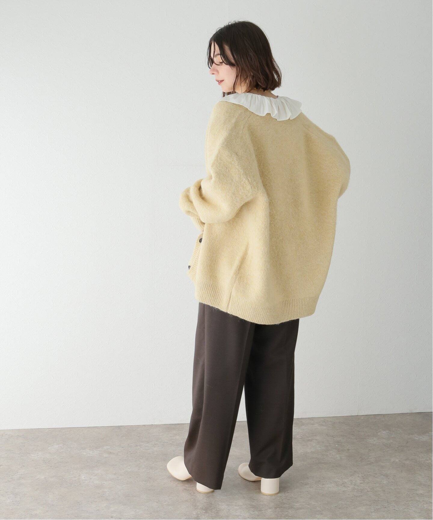 TODAYFUL / トゥデイフル】Brashed Vneck Cardigan（カーディガン  