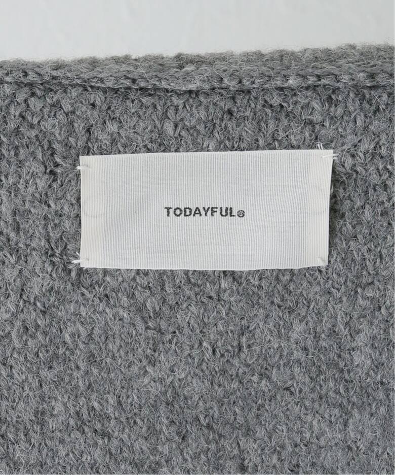 TODAYFUL / トゥデイフル】Brashed Vneck Cardigan（カーディガン 