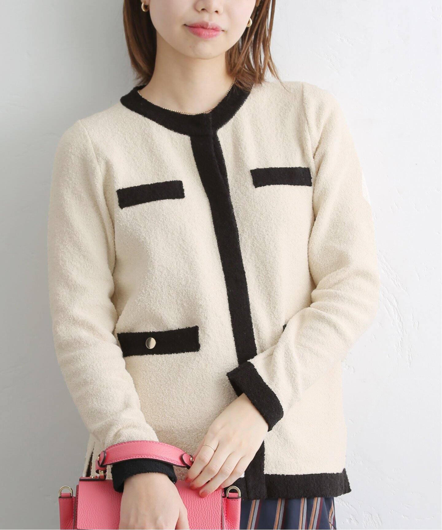 ブークレーカーディガン（カーディガン）｜La Totalite（ラ トータリテ  