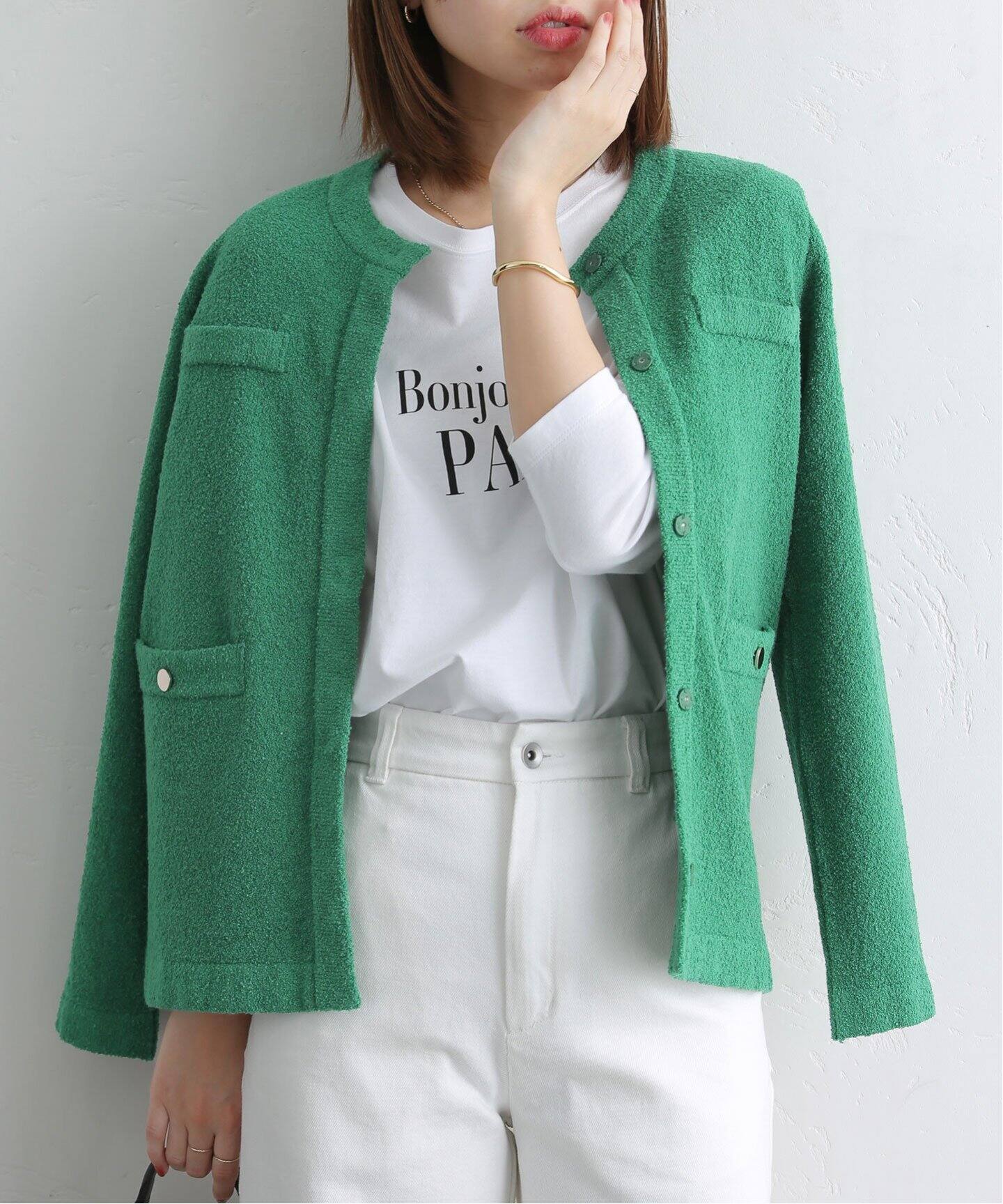 ブークレーカーディガン（カーディガン）｜La Totalite（ラ トータリテ  