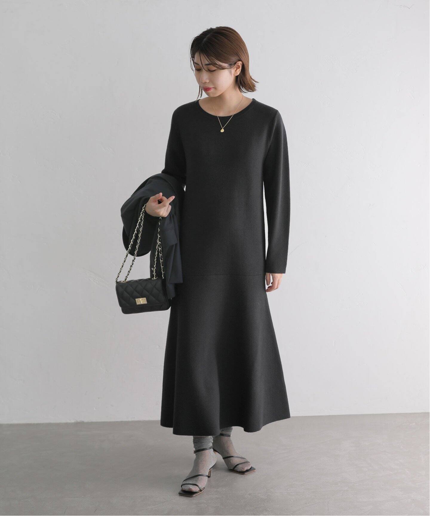 リネンフレアワンピース ジャーナルスタンダード 36 ベイクルーズ  