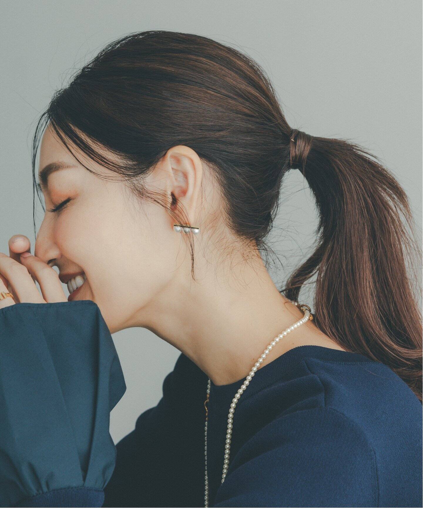 MAKI KANEKOコラボラッフルスリーブ2WAYプルオーバー（ニット 